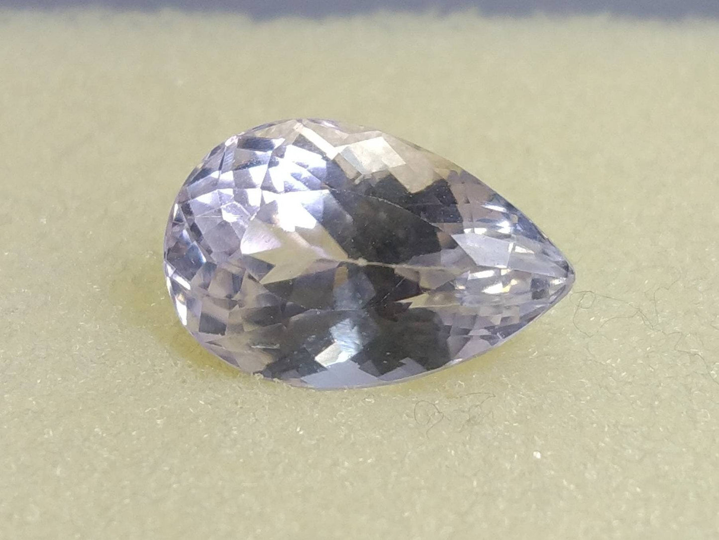 ARSAA GEMS AND MINERALSNatural fine quality beautiful 10 Carats pear shape faceted kunzite gem - Premium from ARSAA GEMS AND MINERALS - Just $20.00! Shop now at ARSAA GEMS AND MINERALS