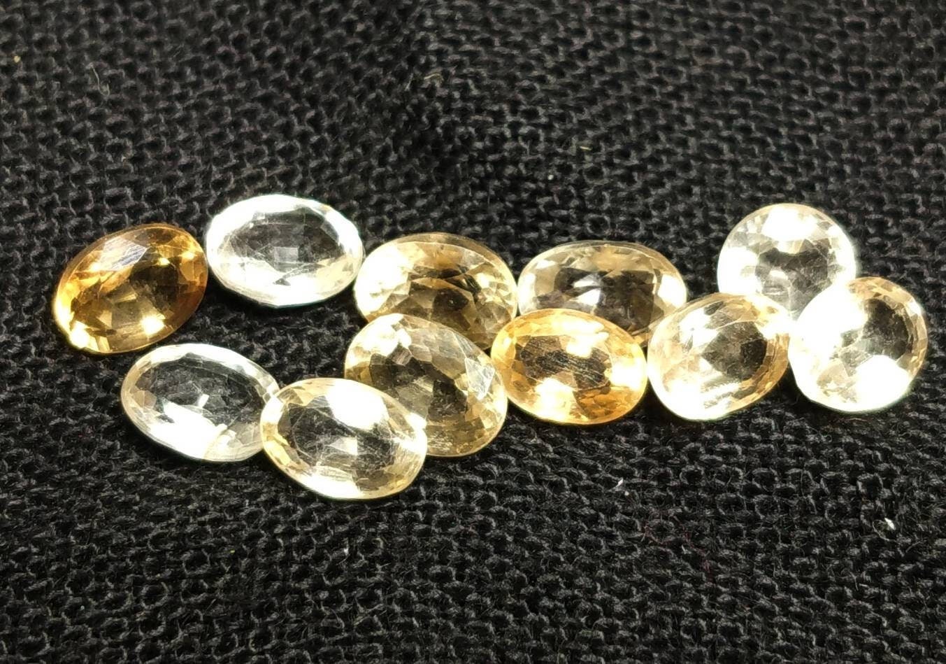 ARSAA GEMS AND MINERALSNatural fine quality beautiful 9.5 carats small Jewellery set of calibrated oval shapes faceted small sized topaz gems - Premium from ARSAA GEMS AND MINERALS - Just $20.00! Shop now at ARSAA GEMS AND MINERALS