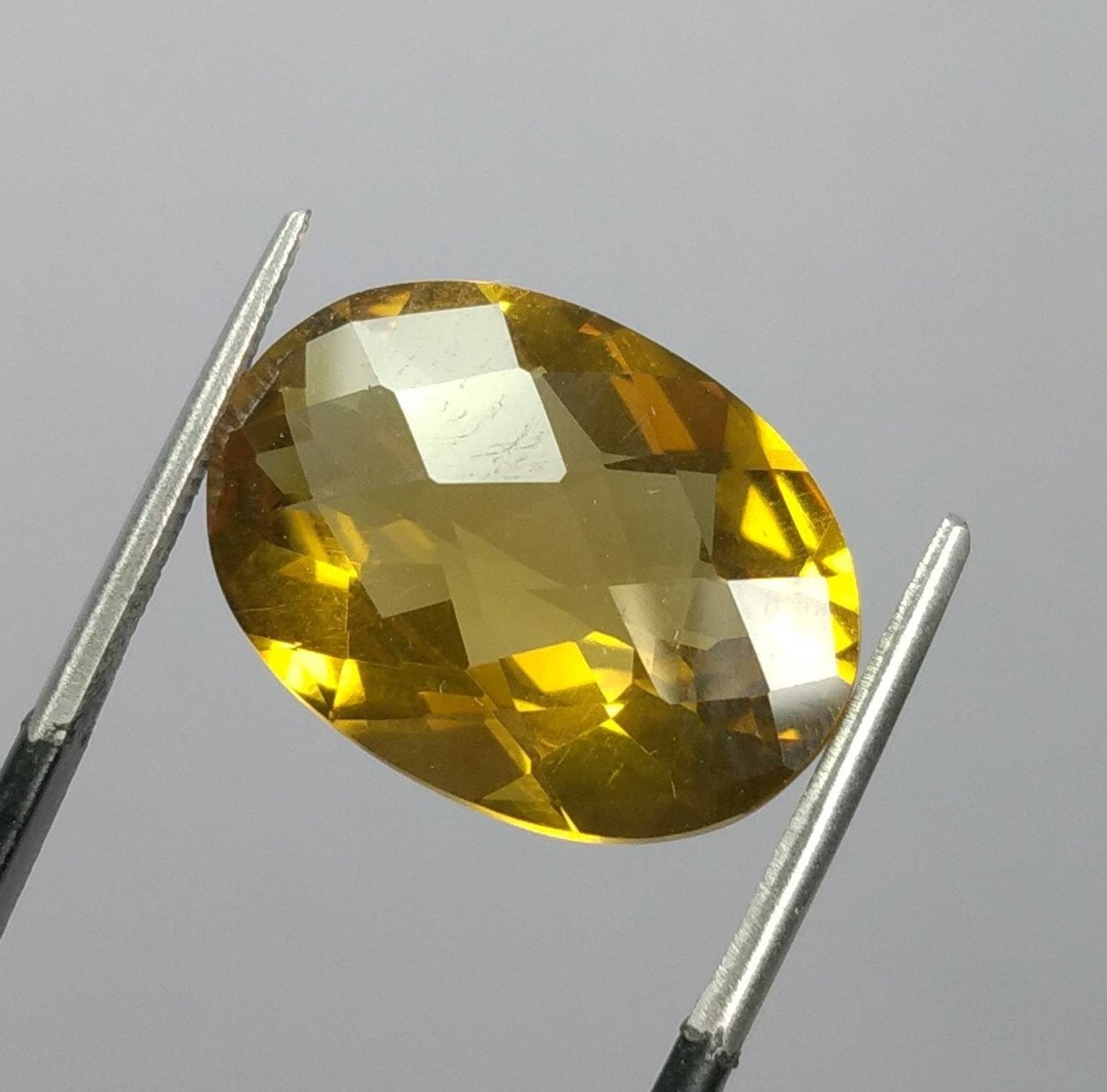 ARSAA GEMS AND MINERALSNatural top quality beautiful 10 carat checkerboard shape faceted citrine gem - Premium from ARSAA GEMS AND MINERALS - Just $30.00! Shop now at ARSAA GEMS AND MINERALS
