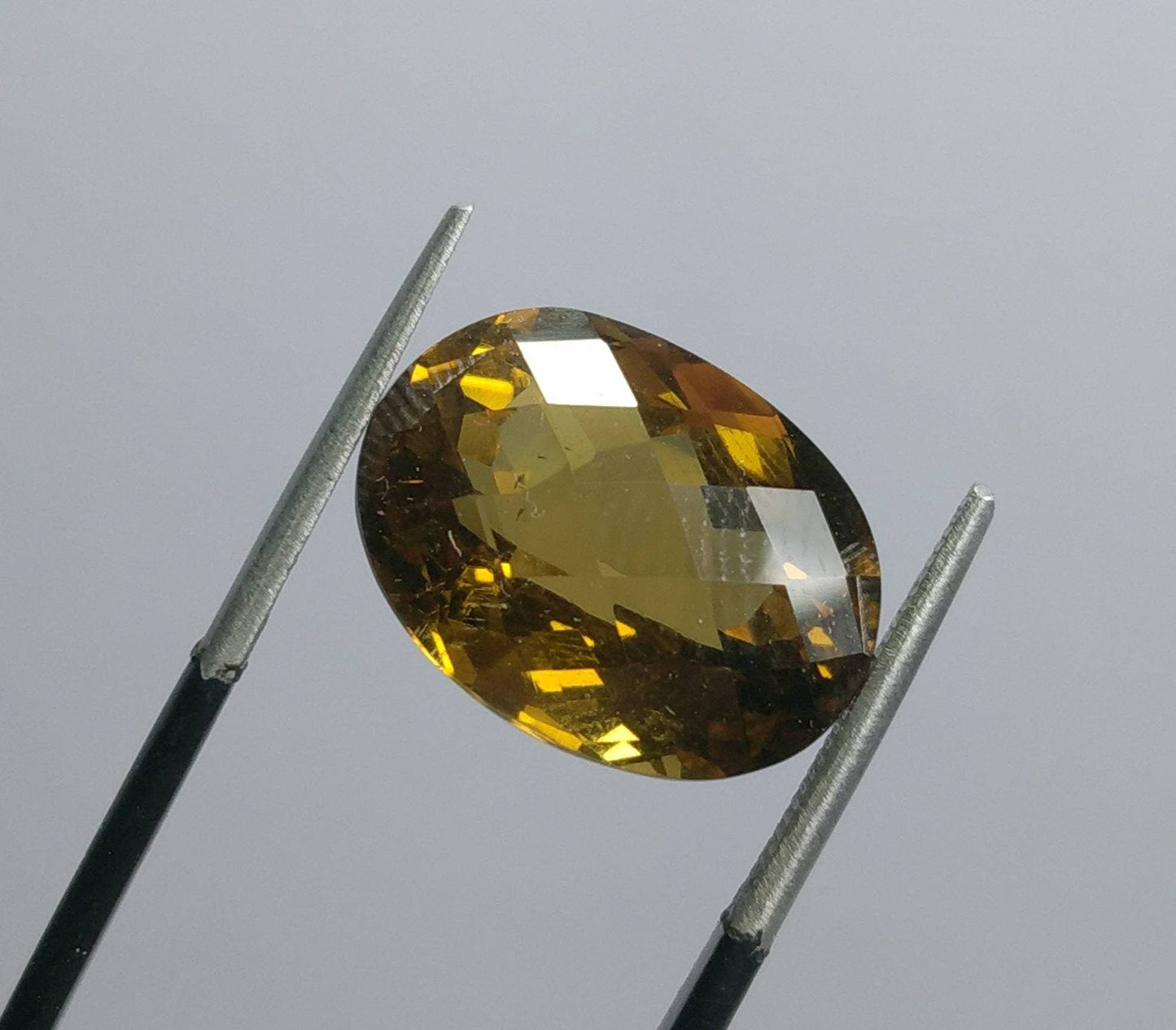 ARSAA GEMS AND MINERALSNatural top quality beautiful 10.5 carats checkerboard shape faceted citrine gem - Premium from ARSAA GEMS AND MINERALS - Just $30.00! Shop now at ARSAA GEMS AND MINERALS
