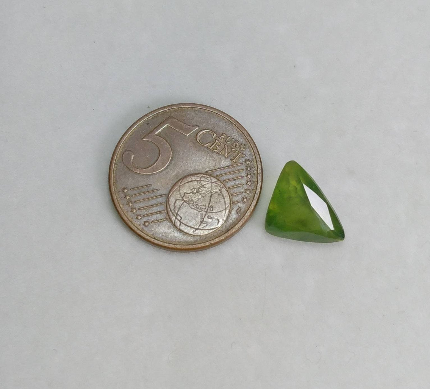 ARSAA GEMS AND MINERALSNatural top quality beautiful 4.5 carats trillion shape faceted hydrograssular garnet gem - Premium  from ARSAA GEMS AND MINERALS - Just $13.00! Shop now at ARSAA GEMS AND MINERALS