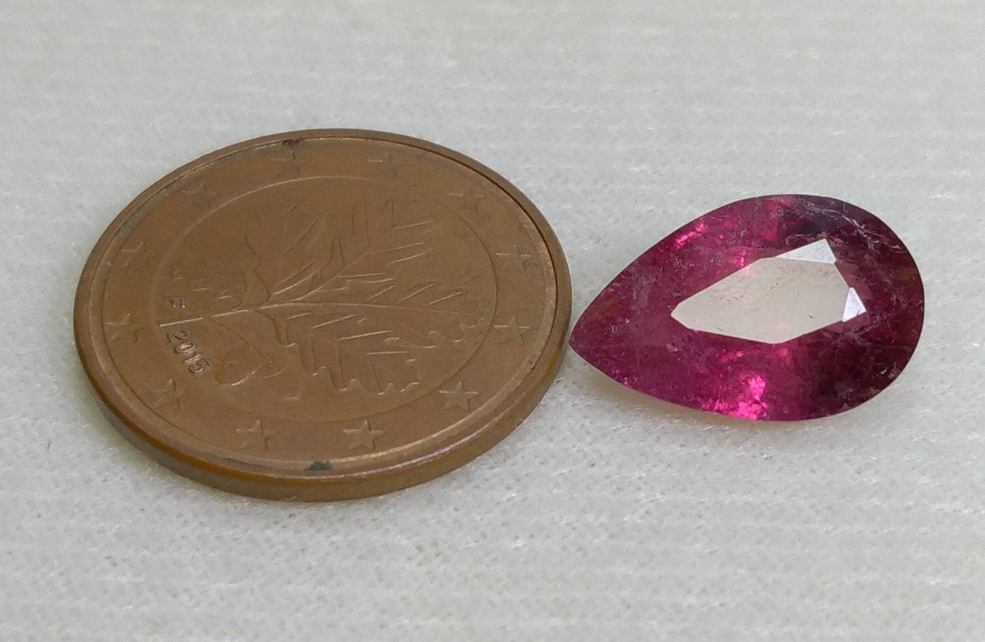 ARSAA GEMS AND MINERALSNatural top quality beautiful 5 carat pear shape faceted rubellite gem - Premium  from ARSAA GEMS AND MINERALS - Just $45.00! Shop now at ARSAA GEMS AND MINERALS