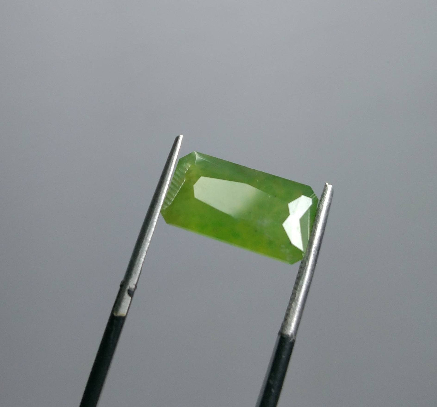 ARSAA GEMS AND MINERALSNatural top quality beautiful 7 carats radiant shape green faceted hydrograssular garnet gem - Premium  from ARSAA GEMS AND MINERALS - Just $21.00! Shop now at ARSAA GEMS AND MINERALS