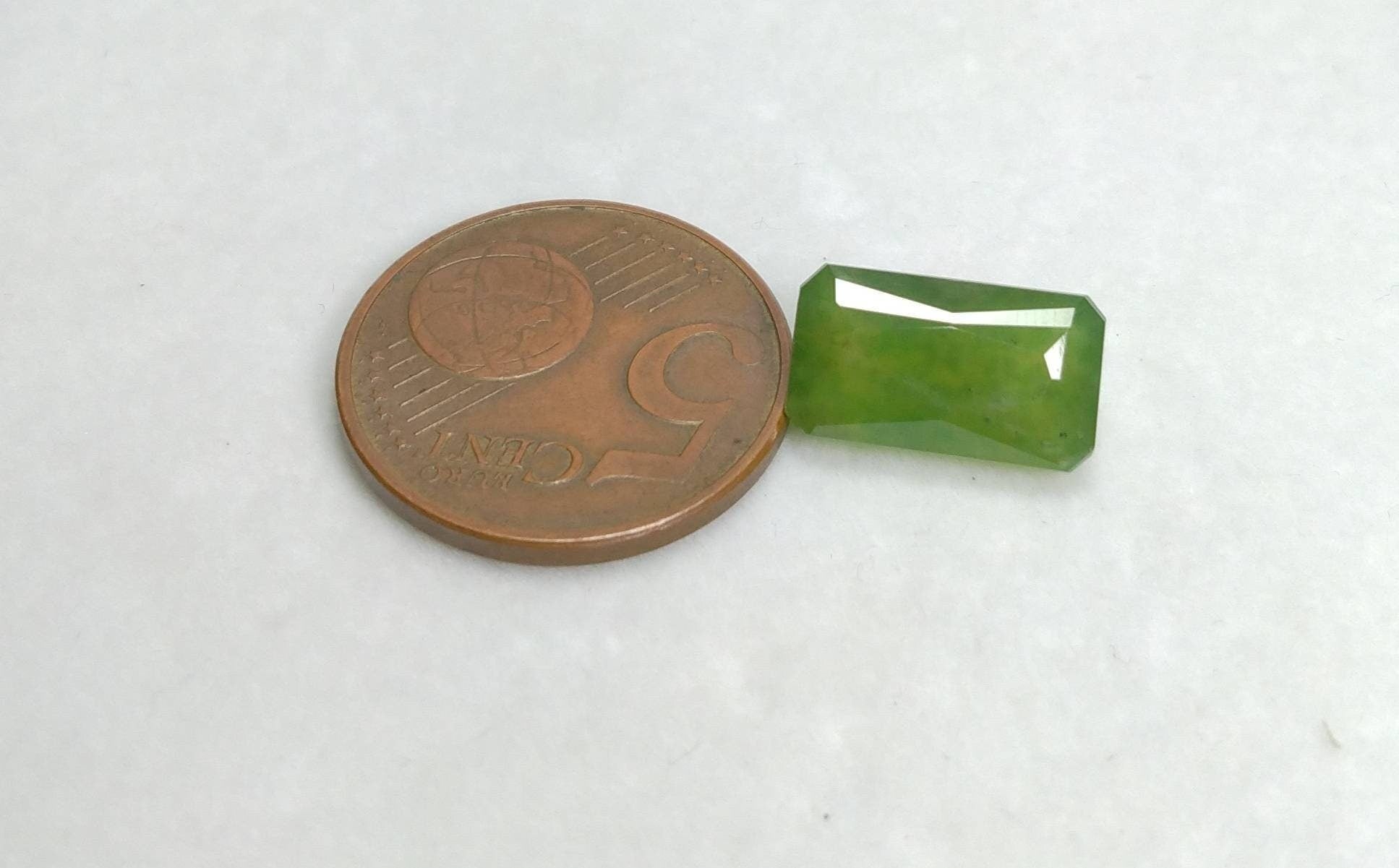 ARSAA GEMS AND MINERALSNatural top quality beautiful 7 carats radiant shape green faceted hydrograssular garnet gem - Premium  from ARSAA GEMS AND MINERALS - Just $21.00! Shop now at ARSAA GEMS AND MINERALS