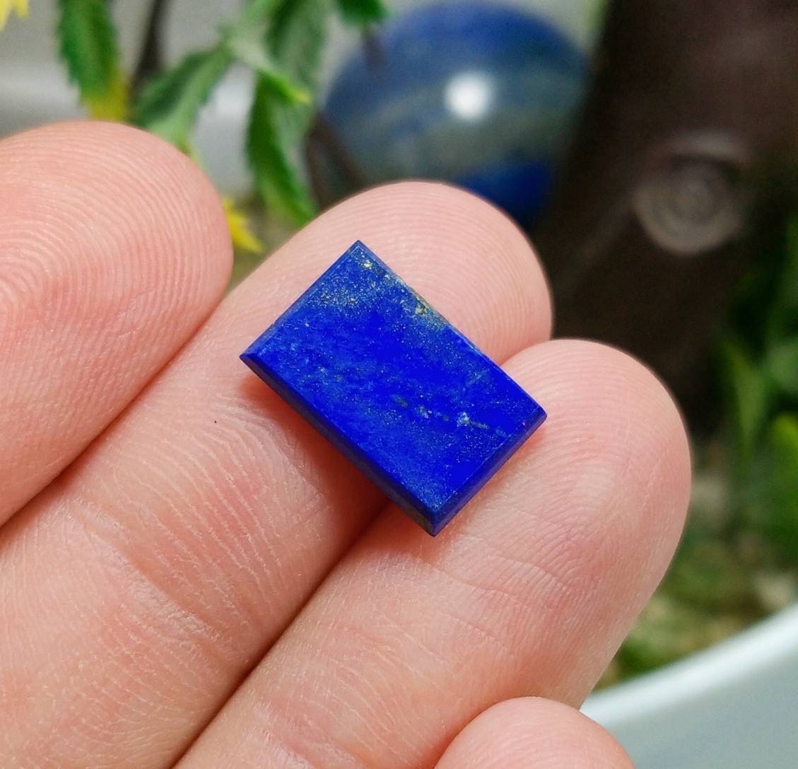ARSAA GEMS AND MINERALSNatural top quality beautiful 7 carats rectangular shape pair of lapis lazuli cabochons - Premium from ARSAA GEMS AND MINERALS - Just $12.00! Shop now at ARSAA GEMS AND MINERALS