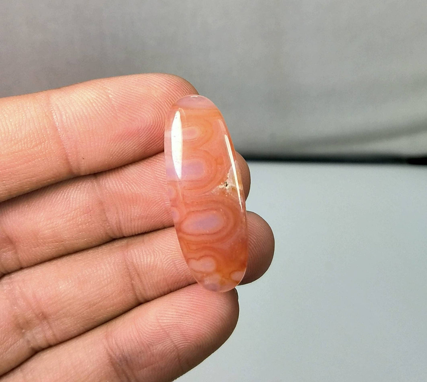 ARSAA GEMS AND MINERALSNatural top quality beautiful agate cabochon with natural pattern which resembles to Allah name in Arabic (اللہ) - Premium from ARSAA GEMS AND MINERALS - Just $40.00! Shop now at ARSAA GEMS AND MINERALS