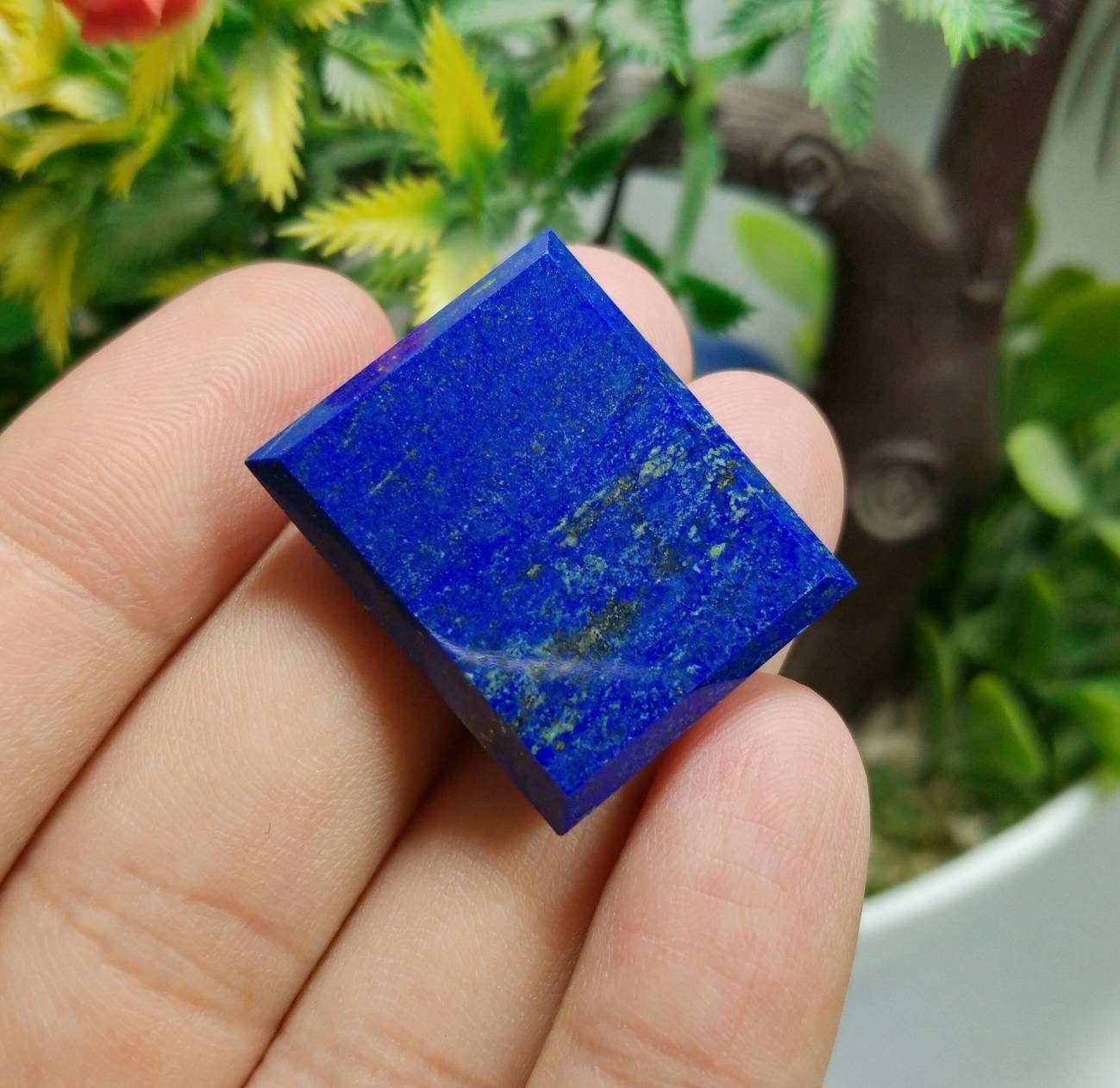 ARSAA GEMS AND MINERALSNatural top quality beautiful 79 carats rectangular shape pair of lapis lazuli cabochons - Premium  from ARSAA GEMS AND MINERALS - Just $30.00! Shop now at ARSAA GEMS AND MINERALS
