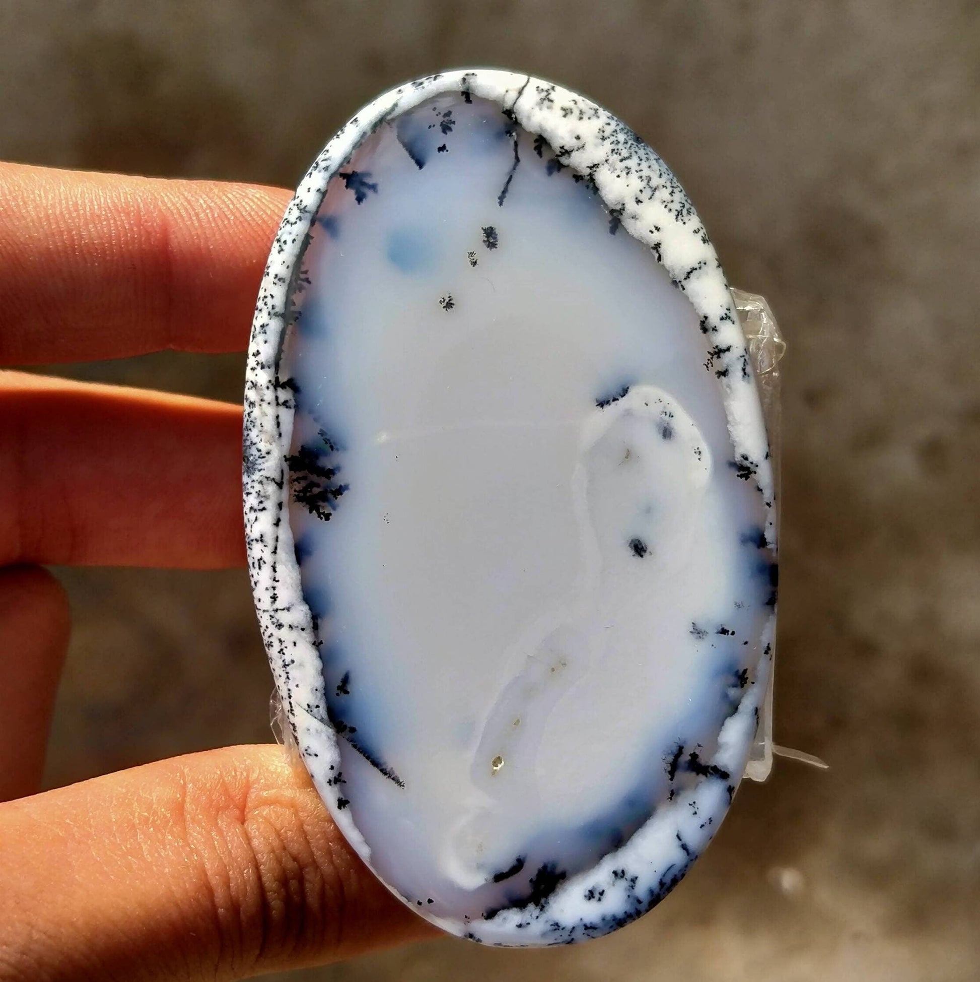 ARSAA GEMS AND MINERALSNatural top quality beautiful huge size 148 carats cabochon of dendritic opal - Premium  from ARSAA GEMS AND MINERALS - Just $15.00! Shop now at ARSAA GEMS AND MINERALS