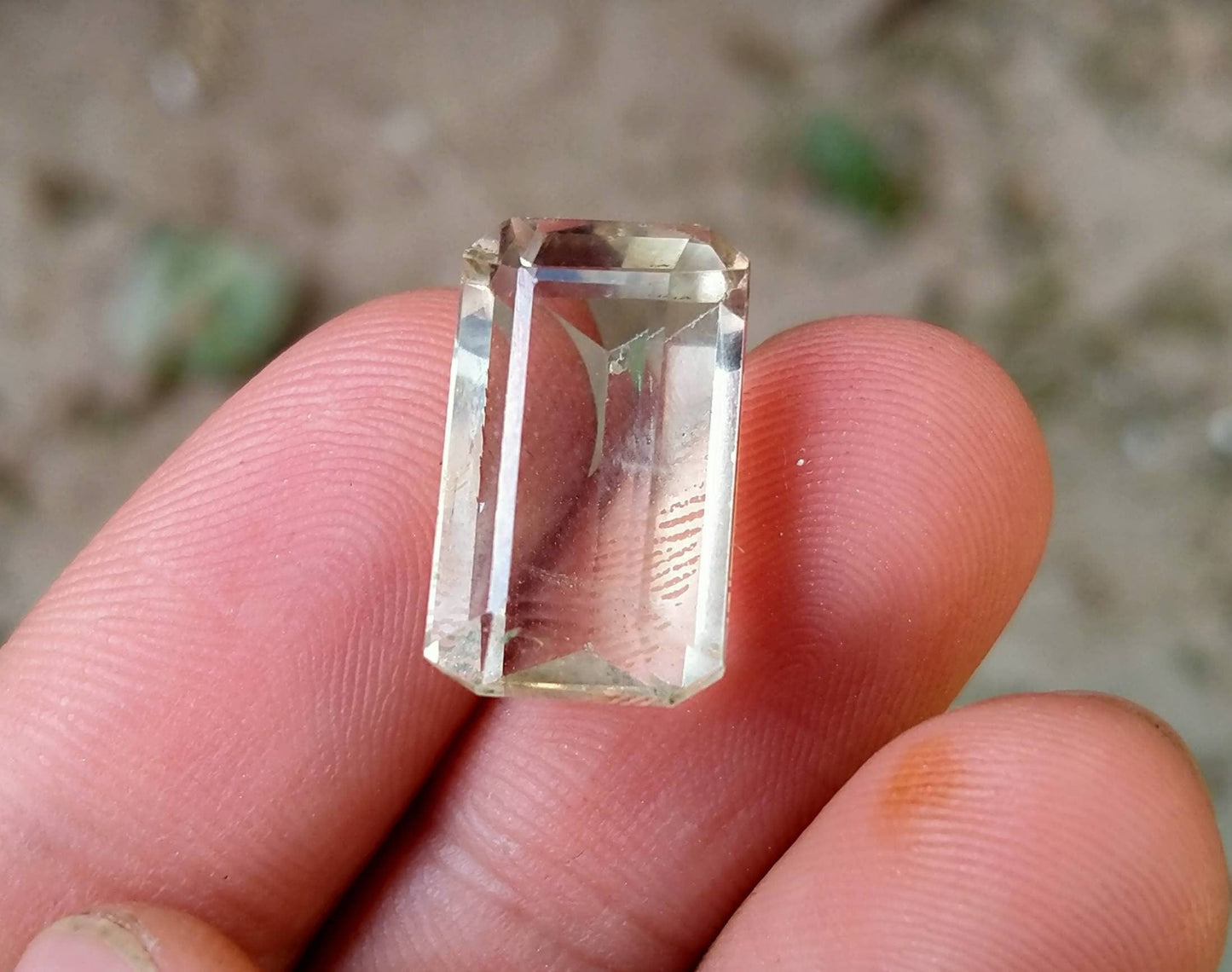 ARSAA GEMS AND MINERALSNatural top quality beautiful faceted 18 carats flourite gem - Premium  from ARSAA GEMS AND MINERALS - Just $20.00! Shop now at ARSAA GEMS AND MINERALS