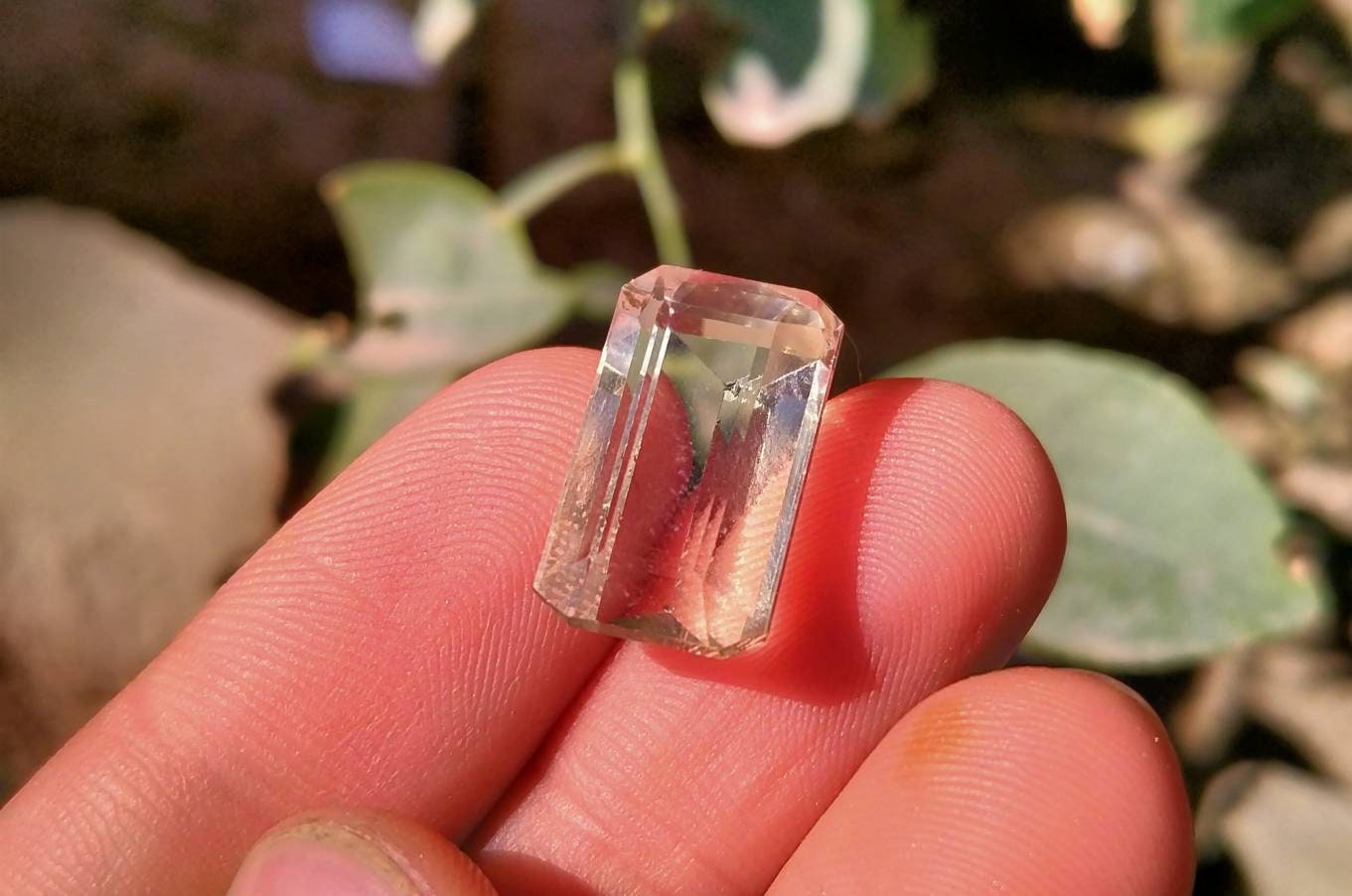 ARSAA GEMS AND MINERALSNatural top quality beautiful faceted 18 carats flourite gem - Premium  from ARSAA GEMS AND MINERALS - Just $20.00! Shop now at ARSAA GEMS AND MINERALS
