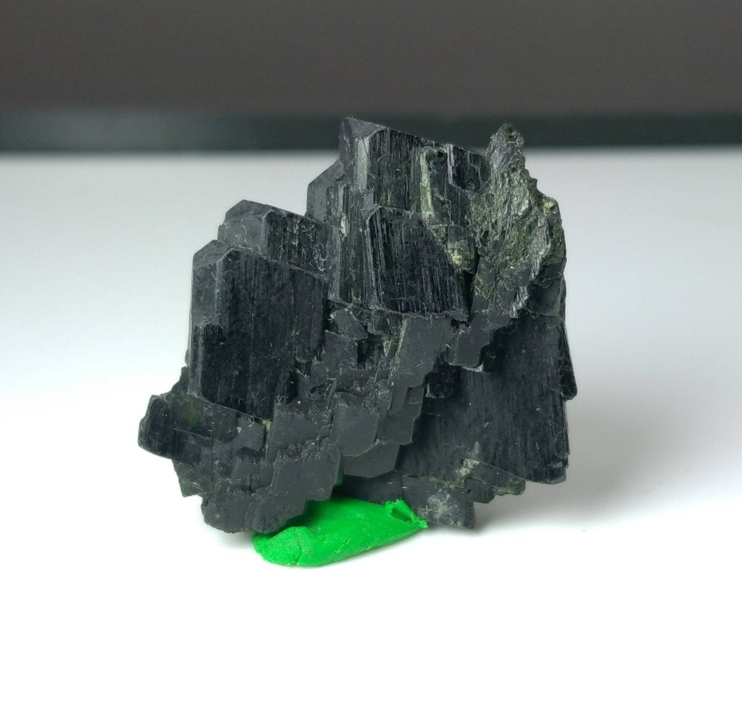 ARSAA GEMS AND MINERALSNatural aesthetic step formation perfectly terminated ugaite/aegirine crystal from Pakistan, weight: 7.5 grams - Premium from ARSAA GEMS AND MINERALS - Just $25.00! Shop now at ARSAA GEMS AND MINERALS