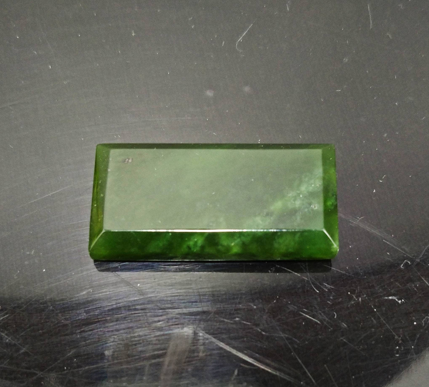 ARSAA GEMS AND MINERALSNatural top quality beautiful 39.5 Carats radiant shape faceted nephrite Jade gem - Premium from ARSAA GEMS AND MINERALS - Just $30.00! Shop now at ARSAA GEMS AND MINERALS