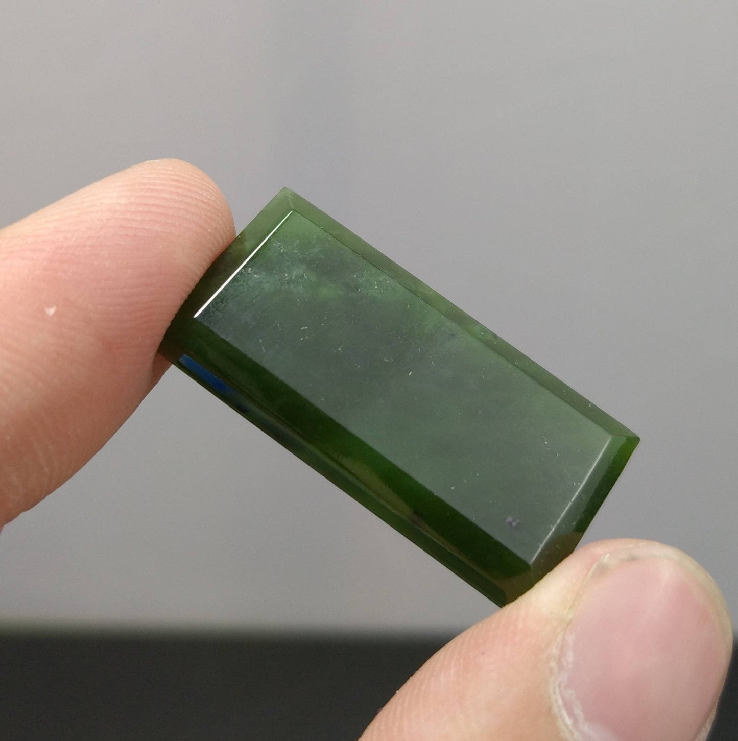 ARSAA GEMS AND MINERALSNatural top quality beautiful 39.5 Carats radiant shape faceted nephrite Jade gem - Premium from ARSAA GEMS AND MINERALS - Just $30.00! Shop now at ARSAA GEMS AND MINERALS