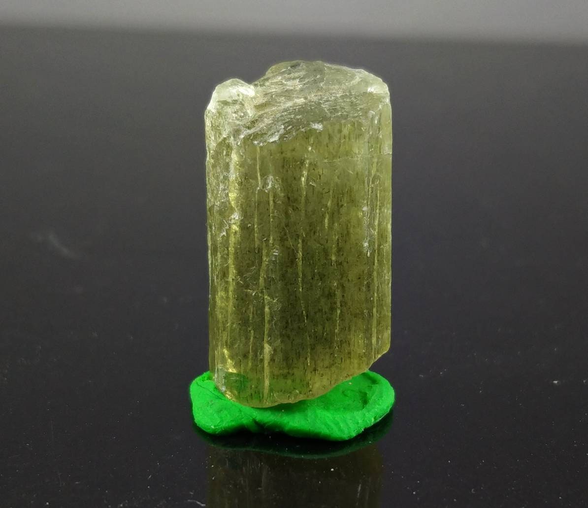 ARSAA GEMS AND MINERALSNatural fine quality beautiful 7.2 grams green scapolite crystal - Premium  from ARSAA GEMS AND MINERALS - Just $25.00! Shop now at ARSAA GEMS AND MINERALS