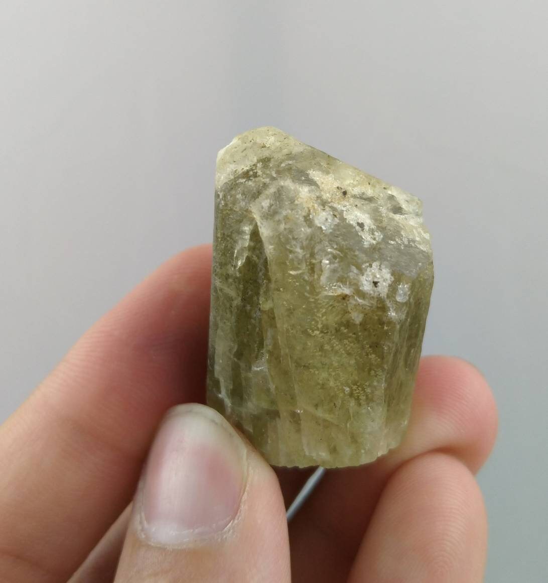 ARSAA GEMS AND MINERALSNatural fine quality beautiful 32.3 grams green scapolite crystal - Premium from ARSAA GEMS AND MINERALS - Just $40.00! Shop now at ARSAA GEMS AND MINERALS