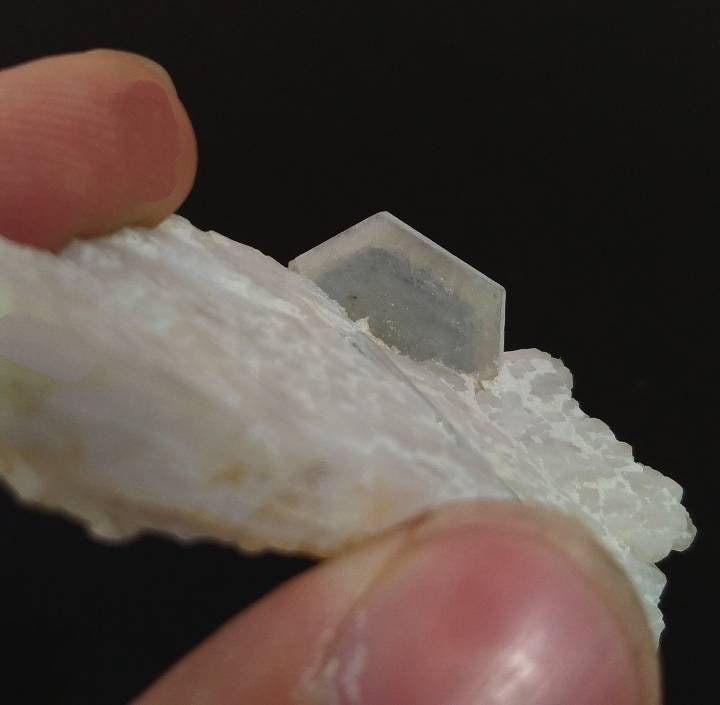 ARSAA GEMS AND MINERALSAesthetic combo of albite, on matrix grown uv reactive apatite and internal grown light blue Beryl crystal from Skardu Pakistan, 13.2 grams - Premium from ARSAA GEMS AND MINERALS - Just $40.00! Shop now at ARSAA GEMS AND MINERALS