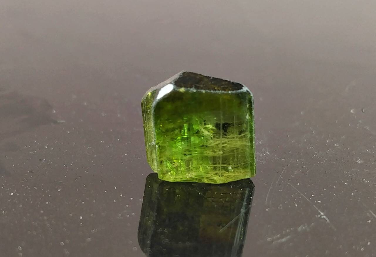 ARSAA GEMS AND MINERALSTop Quality beautiful natural 2.8 gram terminated green Tourmaline crystal from Africa - Premium from ARSAA GEMS AND MINERALS - Just $28.00! Shop now at ARSAA GEMS AND MINERALS