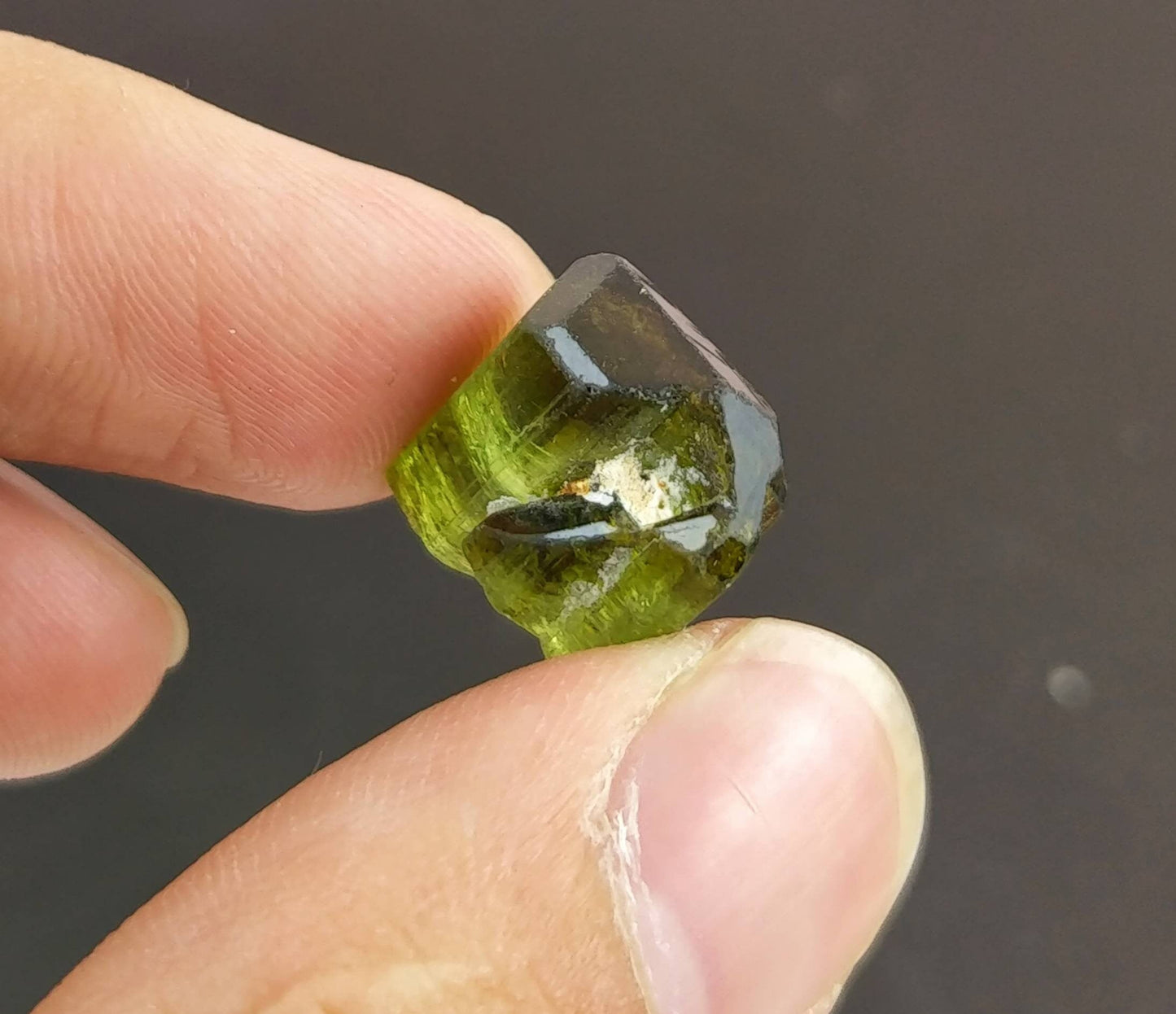 ARSAA GEMS AND MINERALSTop Quality beautiful natural 2.8 gram terminated green Tourmaline crystal from Africa - Premium from ARSAA GEMS AND MINERALS - Just $28.00! Shop now at ARSAA GEMS AND MINERALS