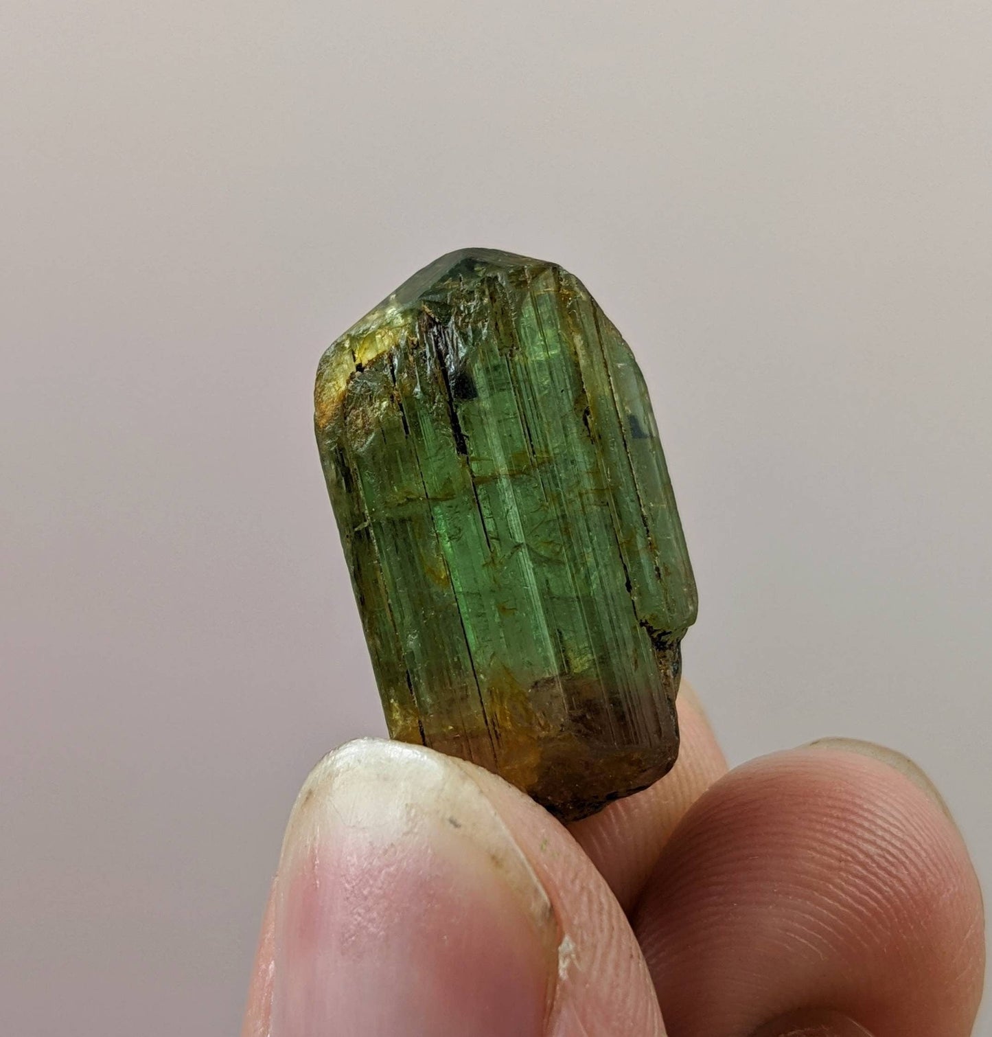 ARSAA GEMS AND MINERALSBicolor terminated tourmaline crystal 6 grams weight from Africa - Premium from ARSAA GEMS AND MINERALS - Just $60.00! Shop now at ARSAA GEMS AND MINERALS