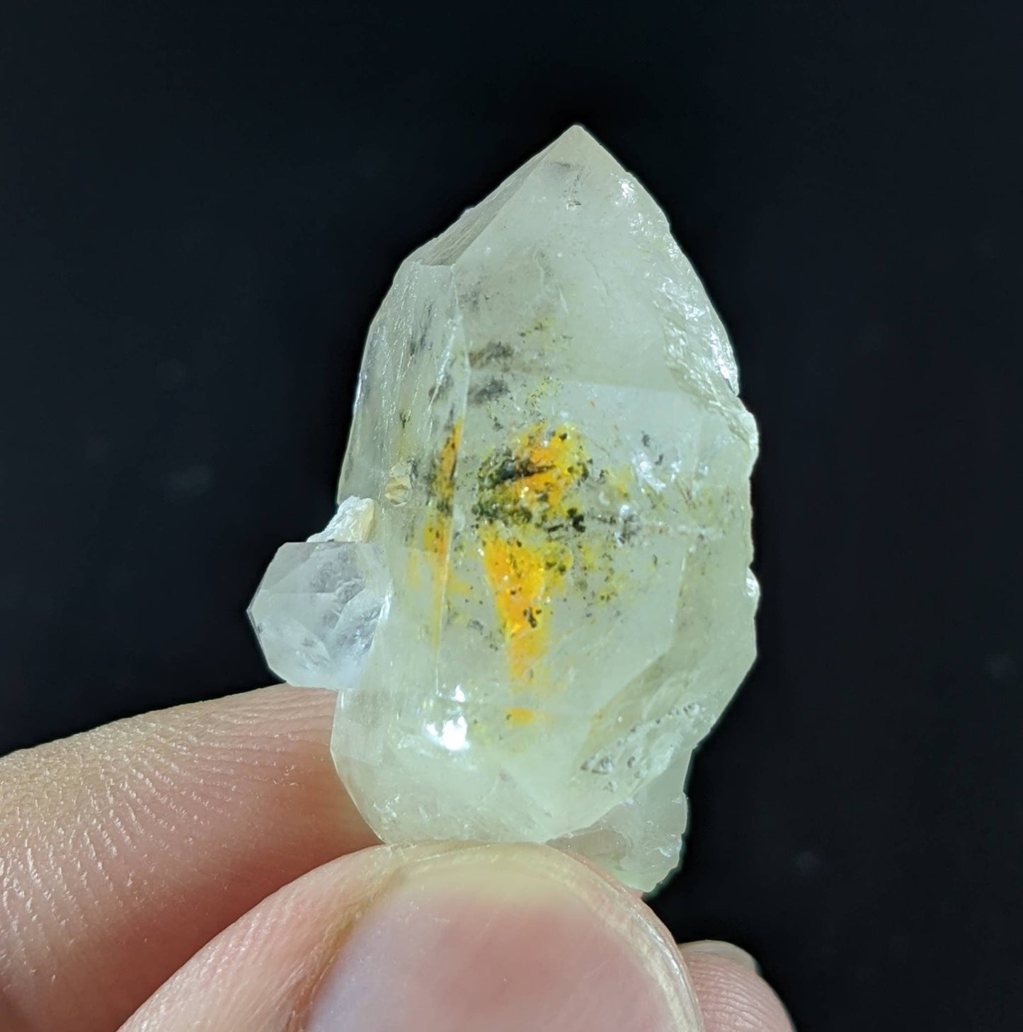 ARSAA GEMS AND MINERALSAesthetic fine quality beautiful terminated UV reactive petroleum quartz crystal from Balochistan Pakistan, weight 7.8 grams - Premium  from ARSAA GEMS AND MINERALS - Just $120.00! Shop now at ARSAA GEMS AND MINERALS