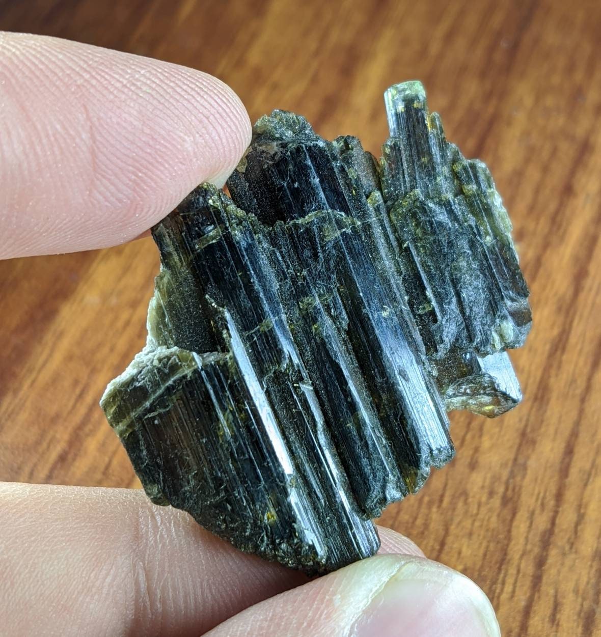 ARSAA GEMS AND MINERALSNatural fine quality beautiful 15.2 gram terminated faden green epidote crystal with wonderful structure - Premium from ARSAA GEMS AND MINERALS - Just $30.00! Shop now at ARSAA GEMS AND MINERALS