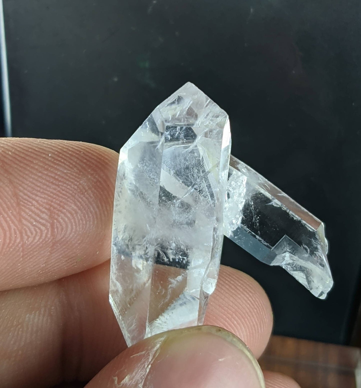 ARSAA GEMS AND MINERALSNatural fine quality beautiful 8.3 grams clear double terminated quartz crystal from Balochistan Pakistan - Premium from ARSAA GEMS AND MINERALS - Just $20.00! Shop now at ARSAA GEMS AND MINERALS