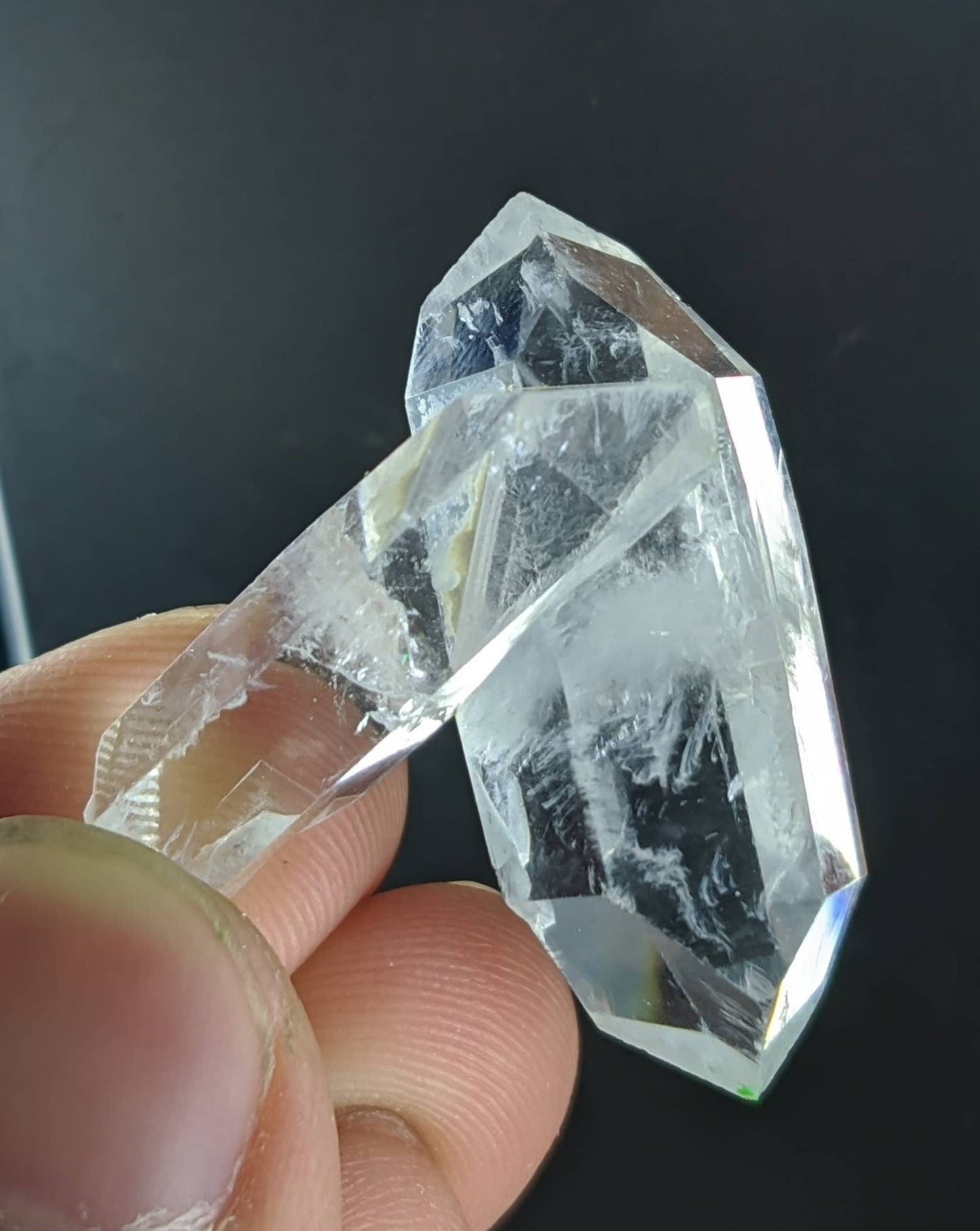 ARSAA GEMS AND MINERALSNatural fine quality beautiful 8.3 grams clear double terminated quartz crystal from Balochistan Pakistan - Premium from ARSAA GEMS AND MINERALS - Just $20.00! Shop now at ARSAA GEMS AND MINERALS