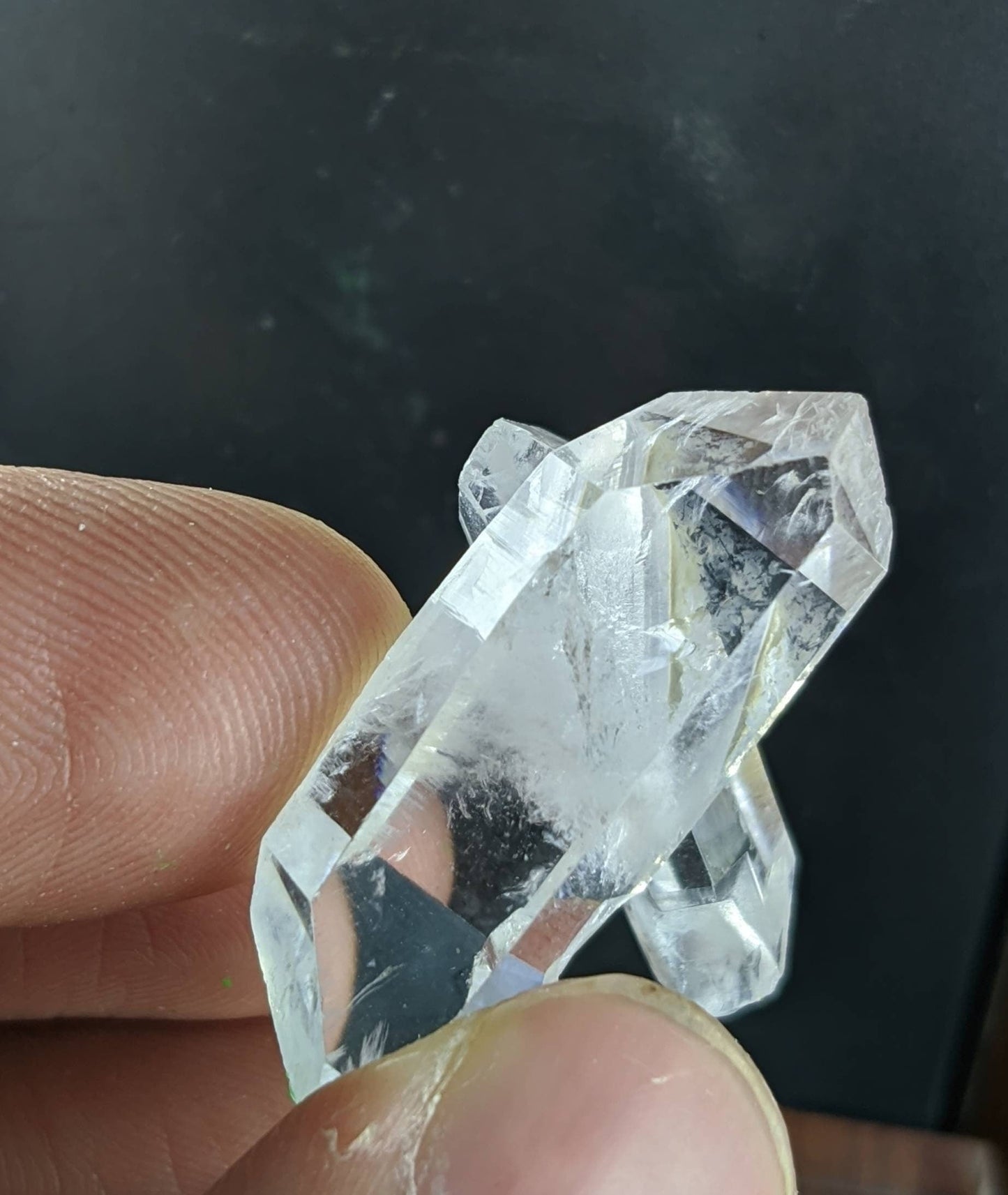ARSAA GEMS AND MINERALSNatural fine quality beautiful 8.3 grams clear double terminated quartz crystal from Balochistan Pakistan - Premium from ARSAA GEMS AND MINERALS - Just $20.00! Shop now at ARSAA GEMS AND MINERALS