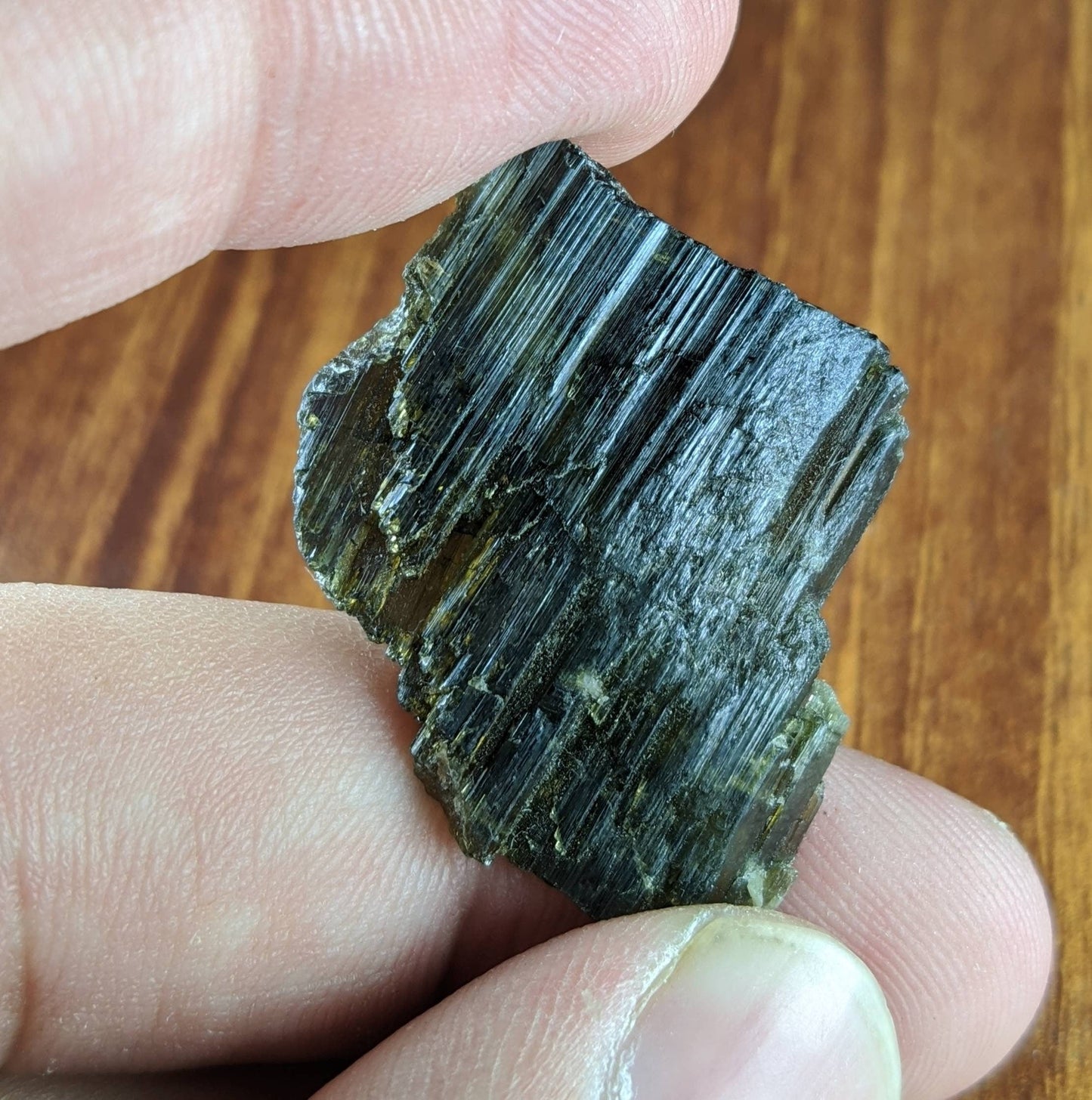 ARSAA GEMS AND MINERALSNatural fine quality beautiful 6.9 gram terminated faden green epidote crystal with wonderful structure - Premium  from ARSAA GEMS AND MINERALS - Just $30.00! Shop now at ARSAA GEMS AND MINERALS