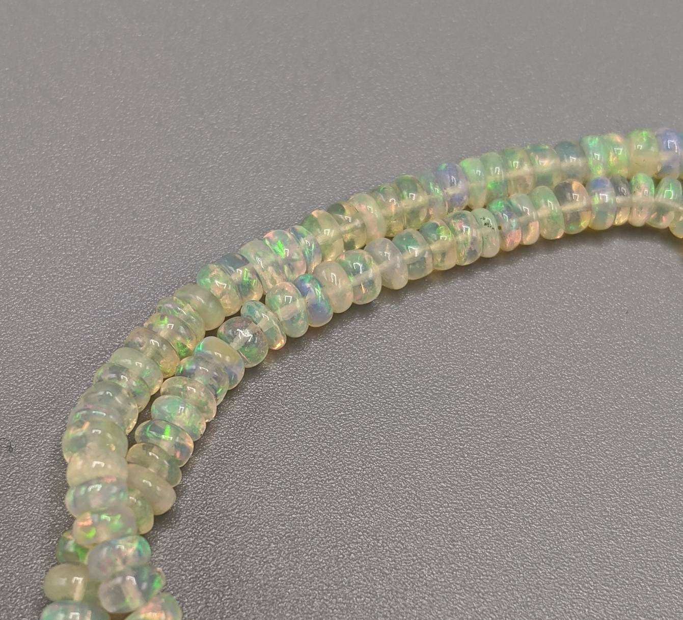 ARSAA GEMS AND MINERALSFine quality aesthetic opal beads strand, weight 9.3 grams from Ethiopia - Premium  from ARSAA GEMS AND MINERALS - Just $80.00! Shop now at ARSAA GEMS AND MINERALS