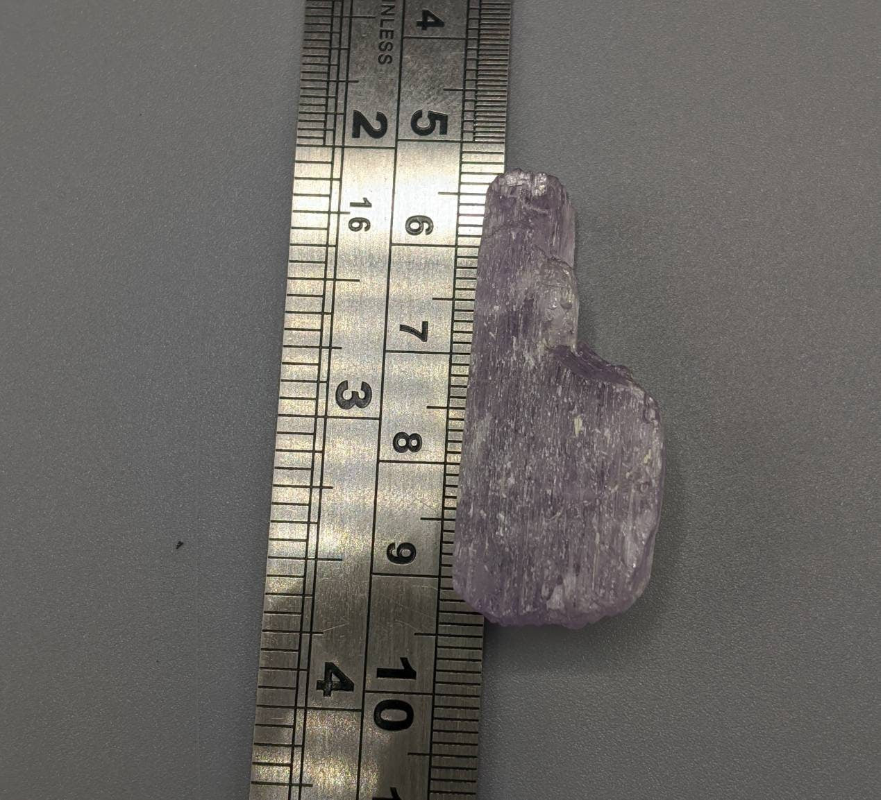 ARSAA GEMS AND MINERALSAn aesthetic 13 grams purple color lustrous kunzite crystal from Afghanistan - Premium  from ARSAA GEMS AND MINERALS - Just $15.00! Shop now at ARSAA GEMS AND MINERALS