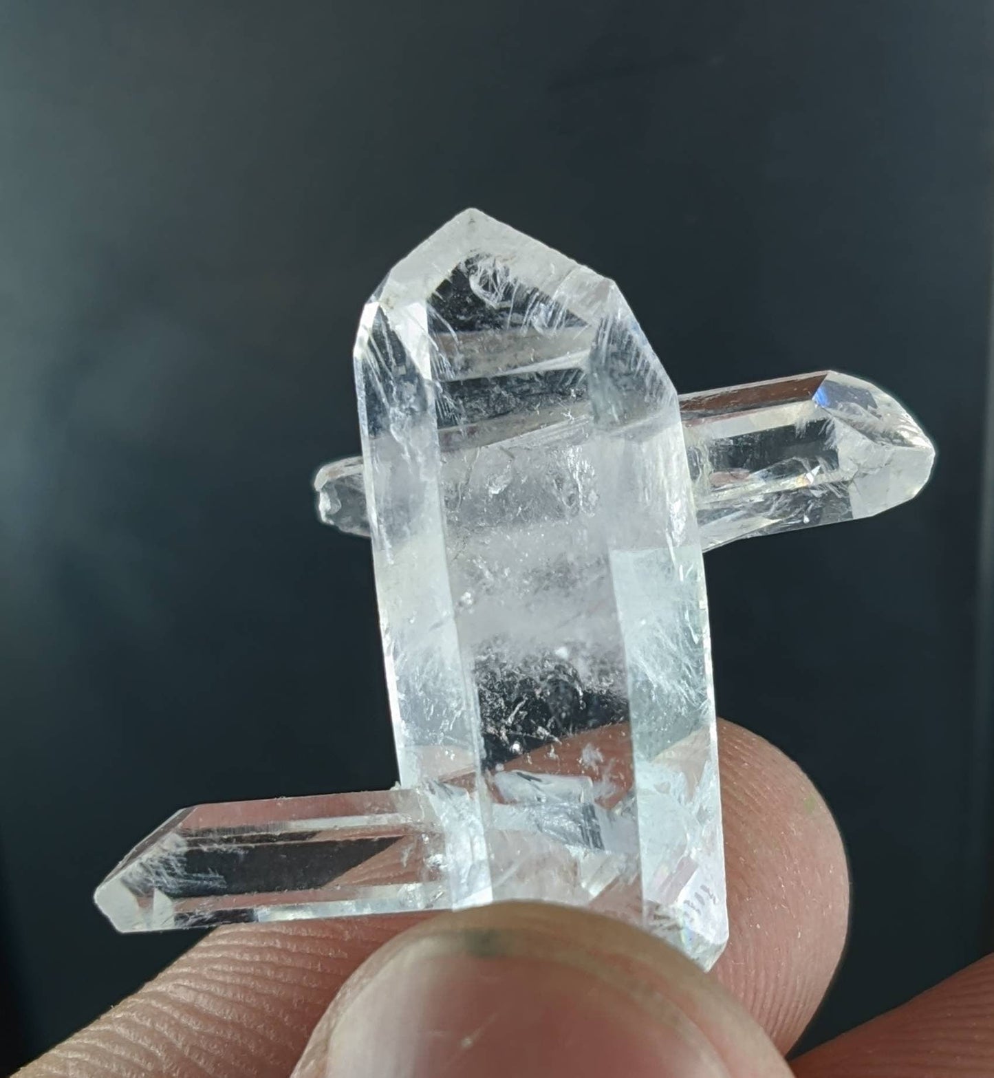 ARSAA GEMS AND MINERALSNatural fine quality beautiful 6.1 grams clear terminated quartz cluster from Balochistan Pakistan - Premium from ARSAA GEMS AND MINERALS - Just $20.00! Shop now at ARSAA GEMS AND MINERALS