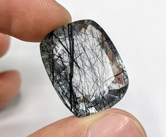 ARSAA GEMS AND MINERALSVery rare mangano Riebeckite included Quartz faceted gem. The stone was acquired from Zagi Mountains KPK Pakistan, 29.5 carats - Premium  from ARSAA GEMS AND MINERALS - Just $175.00! Shop now at ARSAA GEMS AND MINERALS