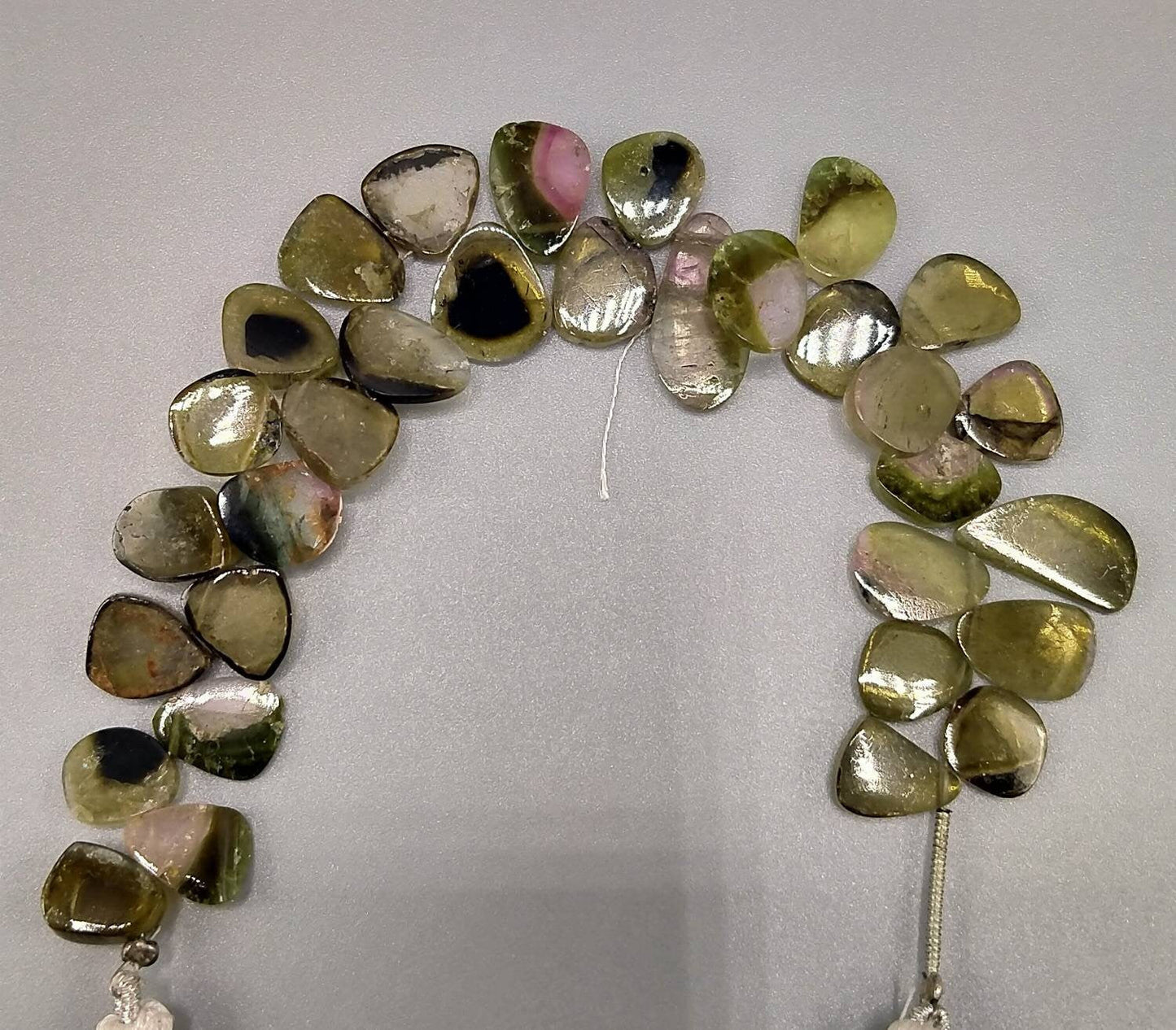 ARSAA GEMS AND MINERALSTop quality beautiful 17.8 grams watermelon tourmaline pear shape beads string from Afghanistan - Premium from ARSAA GEMS AND MINERALS - Just $100.00! Shop now at ARSAA GEMS AND MINERALS