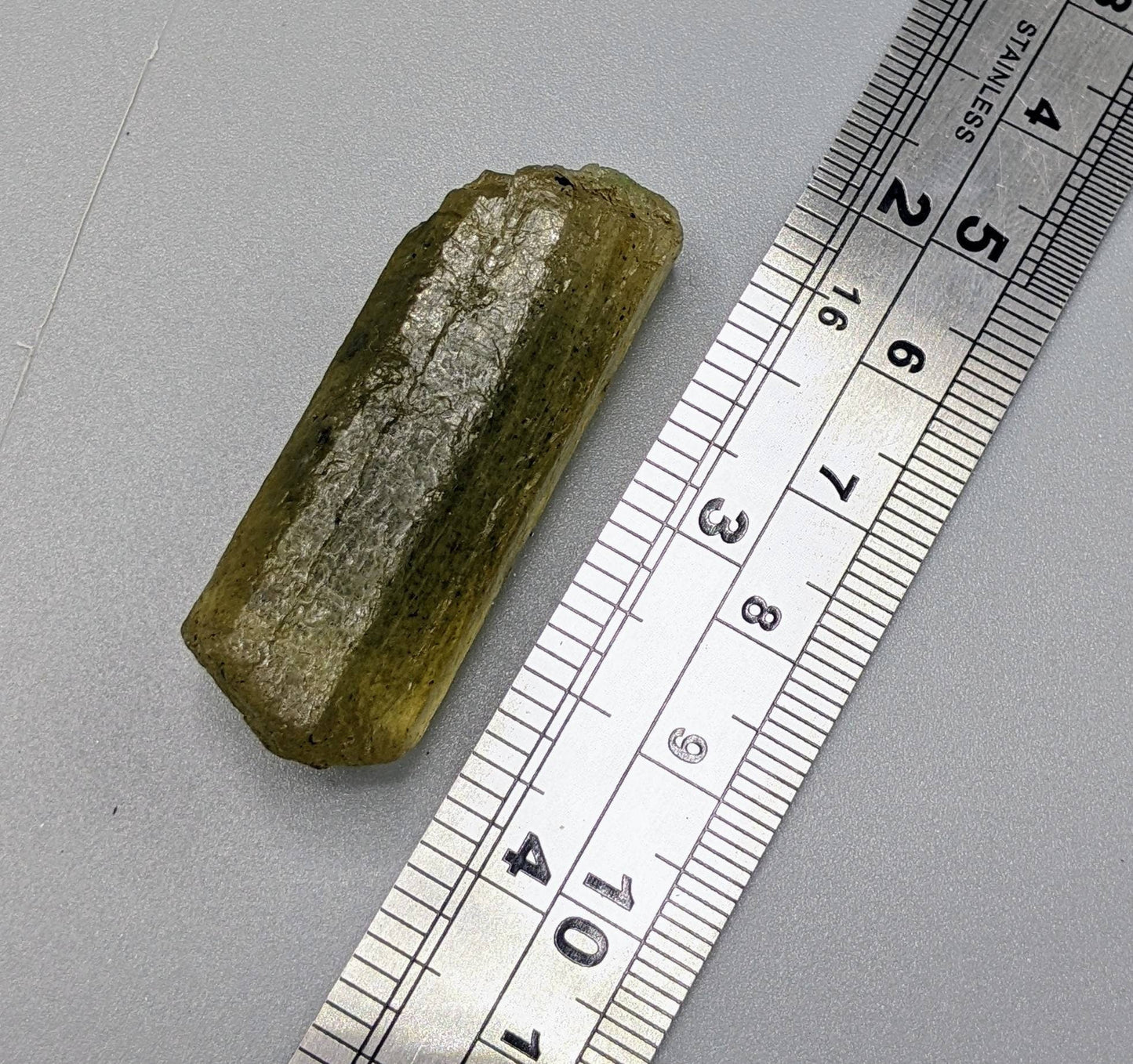 ARSAA GEMS AND MINERALSNatural fine quality beautiful 17.4 grams green scapolite crystal - Premium from ARSAA GEMS AND MINERALS - Just $30.00! Shop now at ARSAA GEMS AND MINERALS