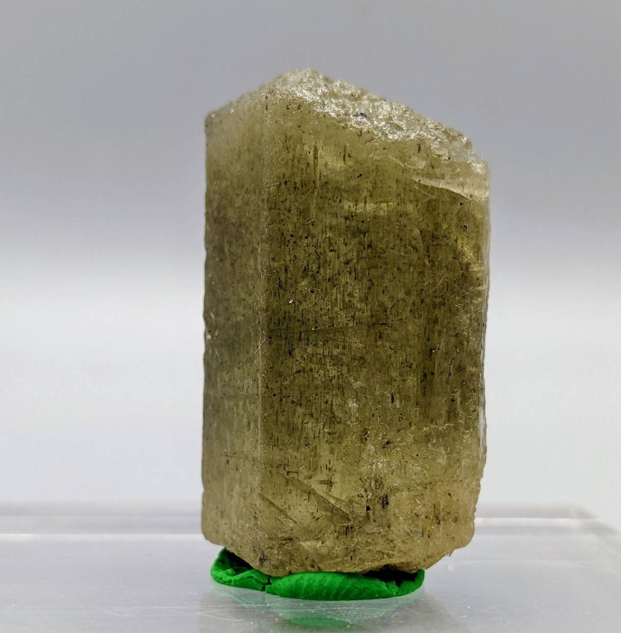 ARSAA GEMS AND MINERALSNatural fine quality beautiful 32.8 grams green scapolite crystal - Premium  from ARSAA GEMS AND MINERALS - Just $35.00! Shop now at ARSAA GEMS AND MINERALS