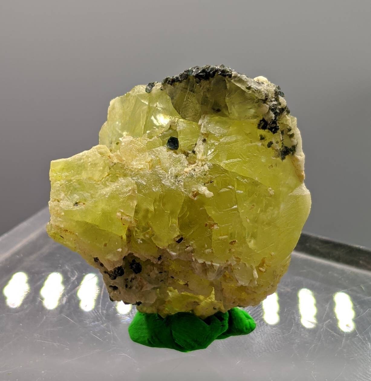ARSAA GEMS AND MINERALSGreen rare natural sphene titanite crystal from Mohmand Agency KPK Pakistan, weight 29 grams - Premium  from ARSAA GEMS AND MINERALS - Just $40.00! Shop now at ARSAA GEMS AND MINERALS