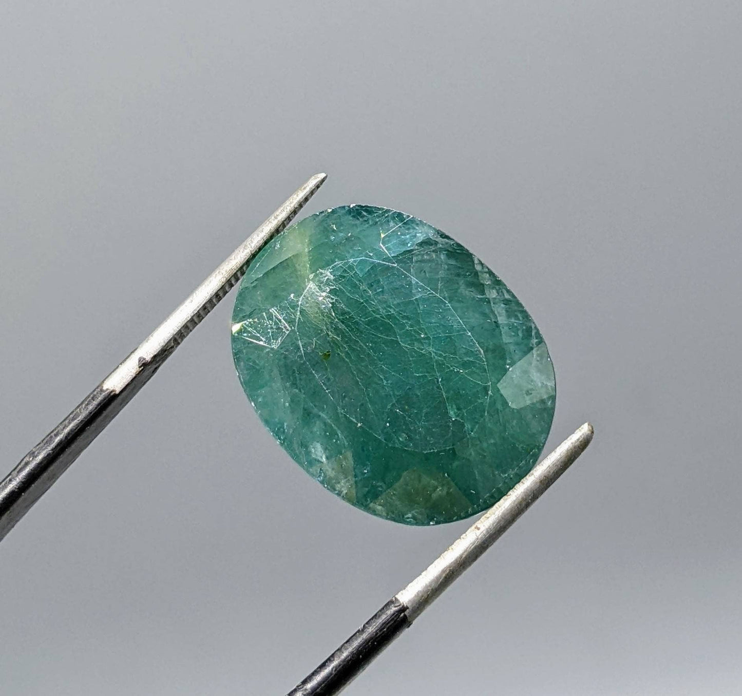 ARSAA GEMS AND MINERALSTop Quality beautiful natural 16 carats faceted oval shape grandidierite gem - Premium from ARSAA GEMS AND MINERALS - Just $45.00! Shop now at ARSAA GEMS AND MINERALS