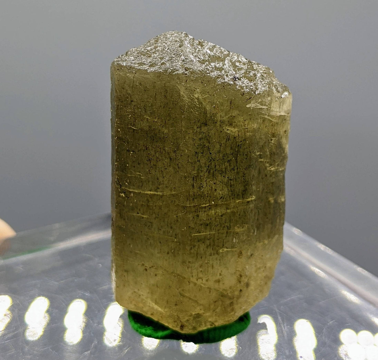 ARSAA GEMS AND MINERALSNatural fine quality beautiful 32.8 grams green scapolite crystal - Premium from ARSAA GEMS AND MINERALS - Just $35.00! Shop now at ARSAA GEMS AND MINERALS