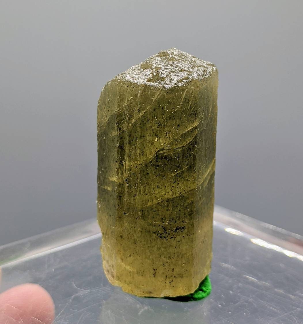 ARSAA GEMS AND MINERALSNatural fine quality beautiful 32.8 grams green scapolite crystal - Premium  from ARSAA GEMS AND MINERALS - Just $35.00! Shop now at ARSAA GEMS AND MINERALS
