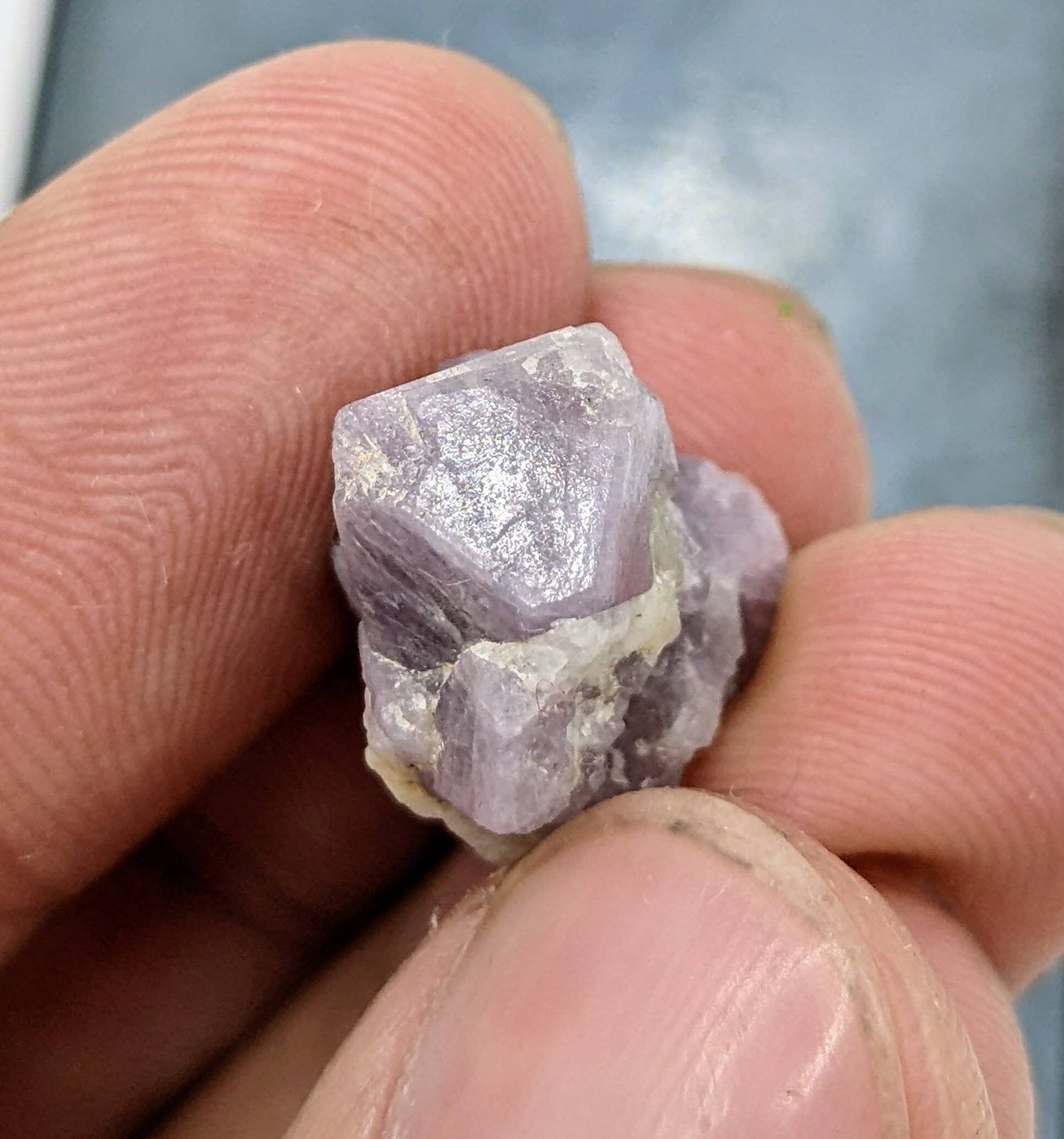 ARSAA GEMS AND MINERALSLight purple Thumbnail size spinel crystal from Afghanistan, 4.7 grams - Premium  from ARSAA GEMS AND MINERALS - Just $20.00! Shop now at ARSAA GEMS AND MINERALS