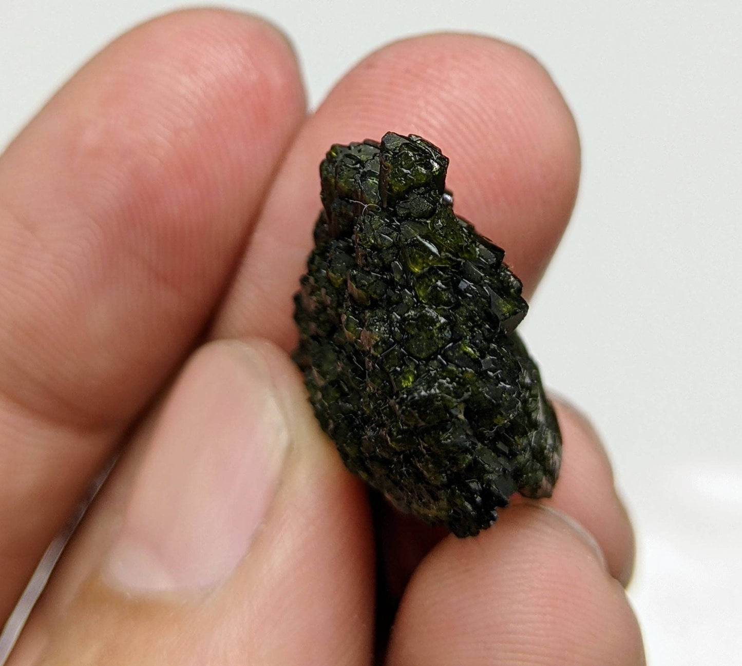 ARSAA GEMS AND MINERALSNatural green spray epidote crystal from Balochistan Pakistan, weight 8.4 grams - Premium  from ARSAA GEMS AND MINERALS - Just $20.00! Shop now at ARSAA GEMS AND MINERALS