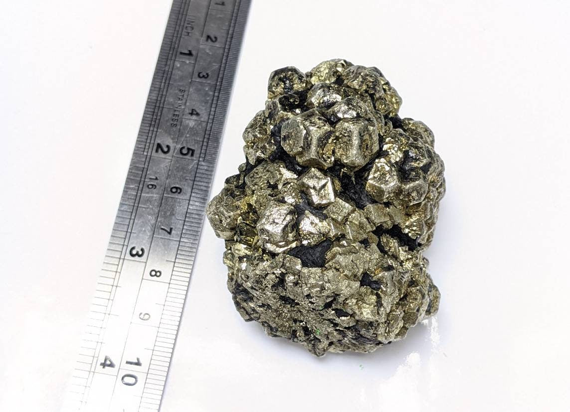 ARSAA GEMS AND MINERALSNew find big size golden Marcasite sphere shape cluster also called prophecy stone from a new find in Darra Adam Khel KPK Pakistan, 255 gram - Premium  from ARSAA GEMS AND MINERALS - Just $70.00! Shop now at ARSAA GEMS AND MINERALS