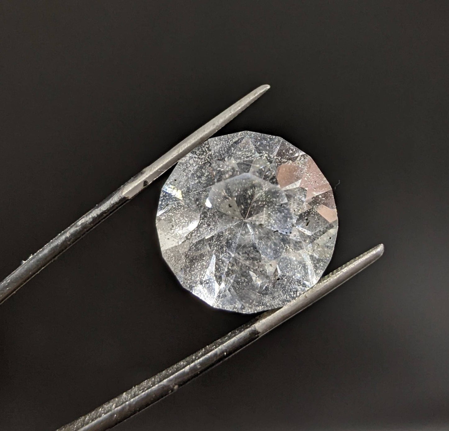 ARSAA GEMS AND MINERALSNatural fine quality beautiful 17 carats round cut shape SI clarity Faceted Quartz gem - Premium from ARSAA GEMS AND MINERALS - Just $17.00! Shop now at ARSAA GEMS AND MINERALS