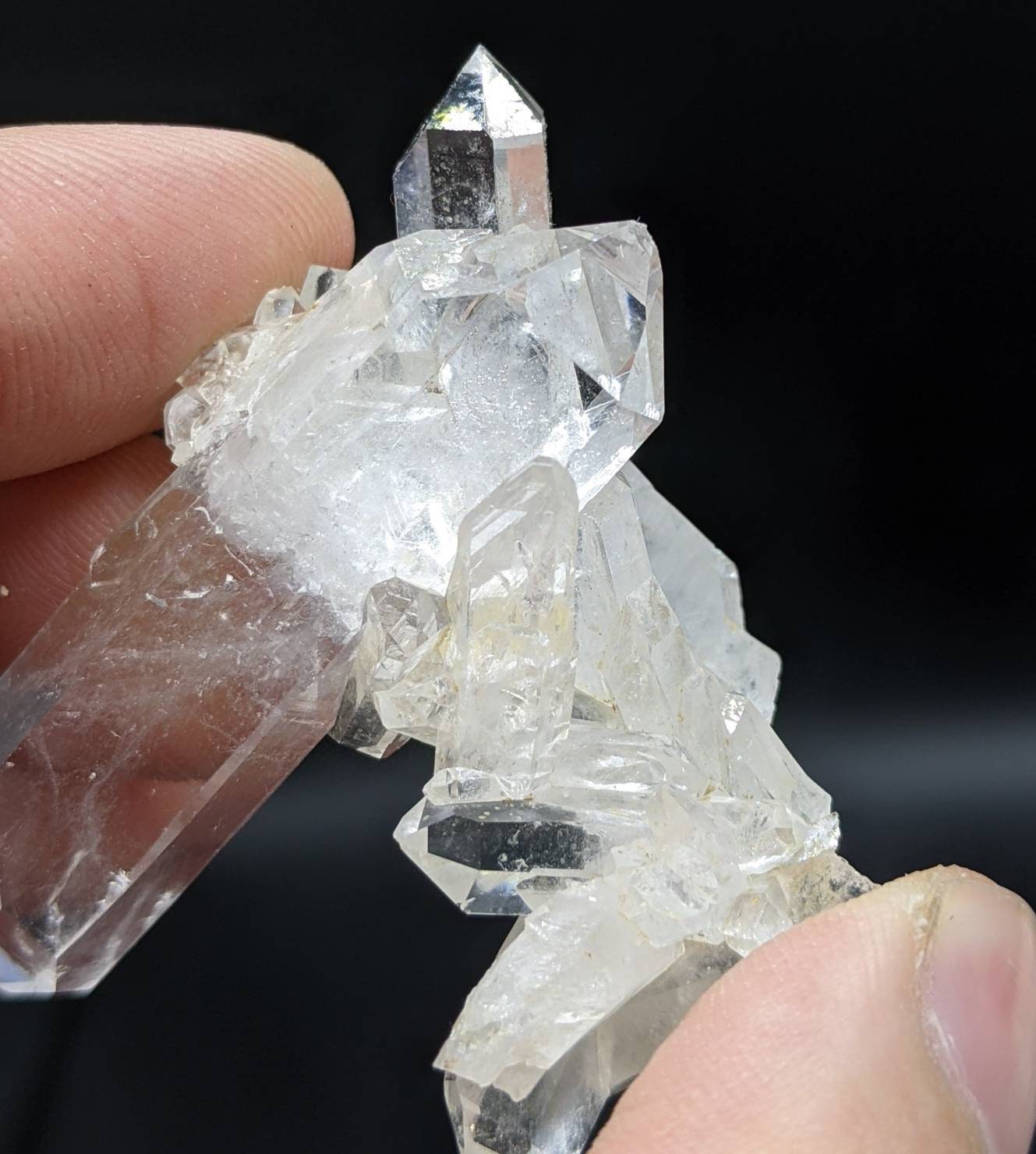ARSAA GEMS AND MINERALSQuartz cluster Terminated clear from Baluchistan Pakistan, 28 grams - Premium from ARSAA GEMS AND MINERALS - Just $30.00! Shop now at ARSAA GEMS AND MINERALS