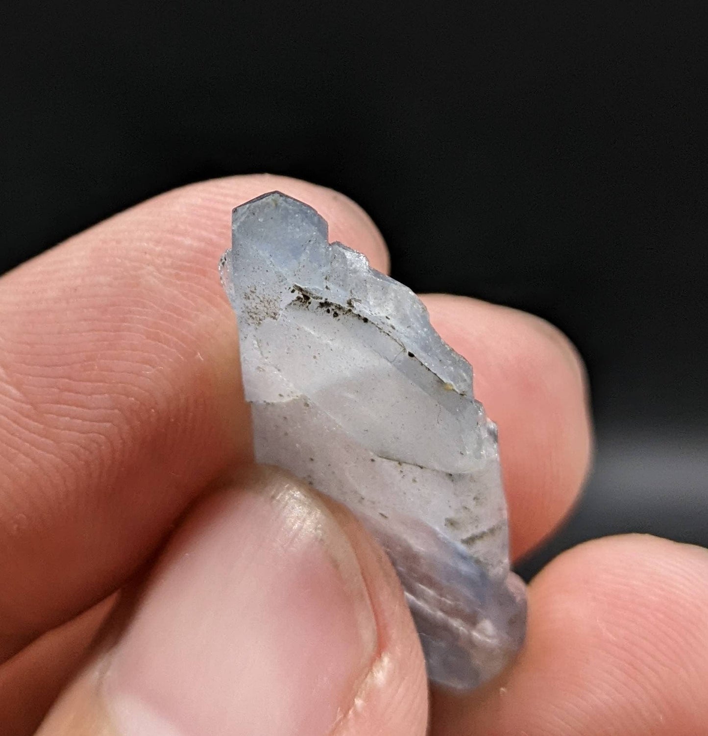 ARSAA GEMS AND MINERALSNatural rare indicolite blue quartz crystal from Afghanistan, 2.7 grams - Premium from ARSAA GEMS AND MINERALS - Just $30.00! Shop now at ARSAA GEMS AND MINERALS