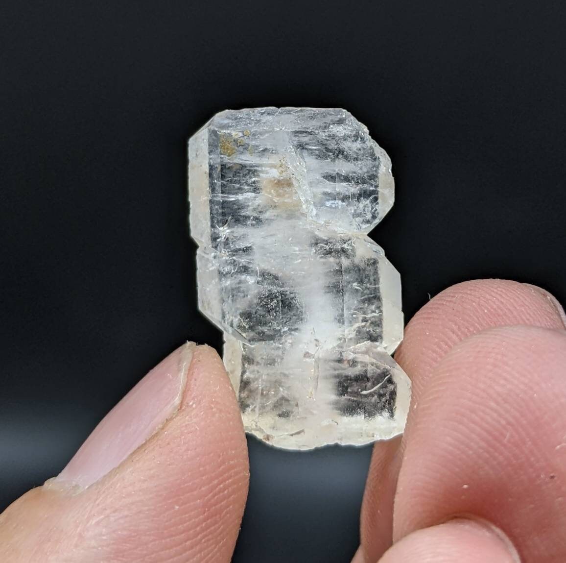 ARSAA GEMS AND MINERALSSmall thumbnail size Faden quartz crystal from Baluchistan Pakistan, 3.6 gram - Premium from ARSAA GEMS AND MINERALS - Just $10.00! Shop now at ARSAA GEMS AND MINERALS