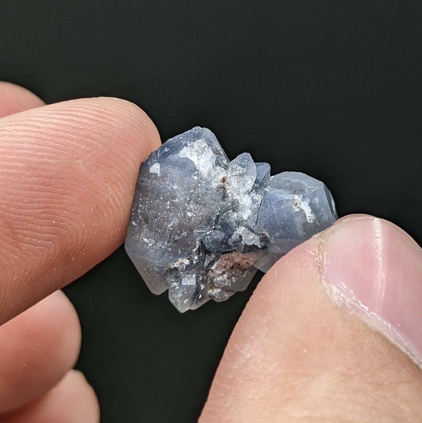 ARSAA GEMS AND MINERALSNatural rare junction of indicolite blue quartz crystals from Afghanistan, 3 grams - Premium from ARSAA GEMS AND MINERALS - Just $35.00! Shop now at ARSAA GEMS AND MINERALS