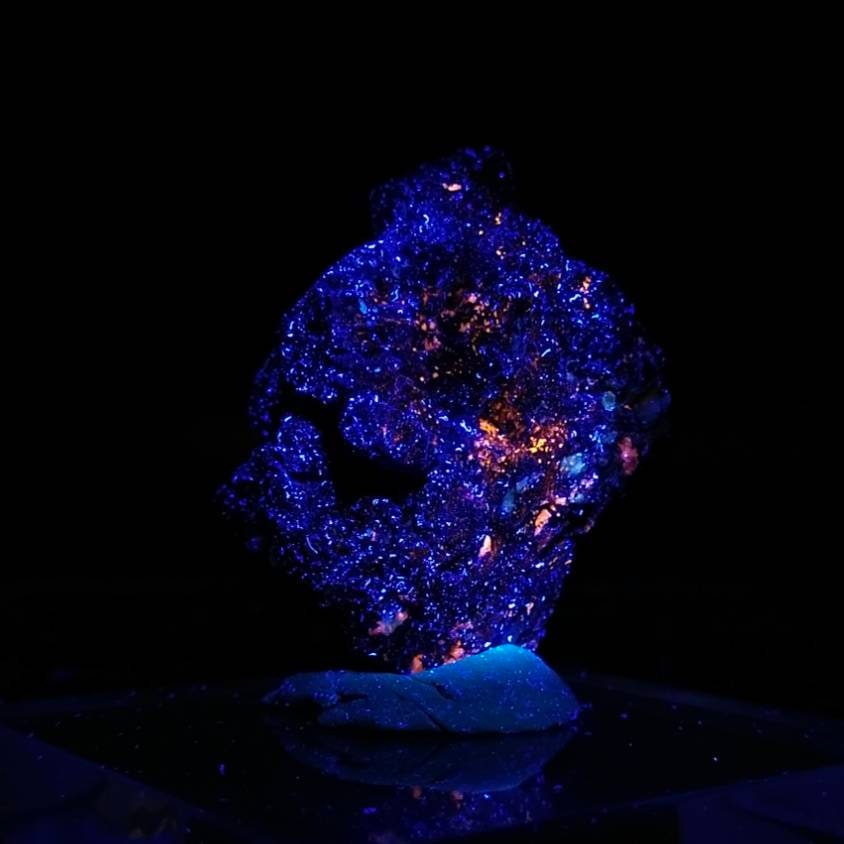 ARSAA GEMS AND MINERALSBig size Afghan hayune var lazurite crystal with rich blue color from Afghanistan, 64.7 grams - Premium from ARSAA GEMS AND MINERALS - Just $150.00! Shop now at ARSAA GEMS AND MINERALS