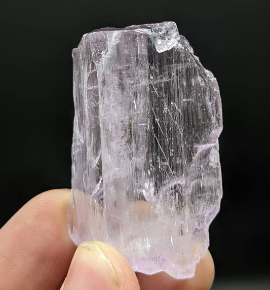 ARSAA GEMS AND MINERALSKunzite crystal with etched formation, purple color and Lustrous quality from Afghanistan, 49.4 grams - Premium  from ARSAA GEMS AND MINERALS - Just $98.00! Shop now at ARSAA GEMS AND MINERALS